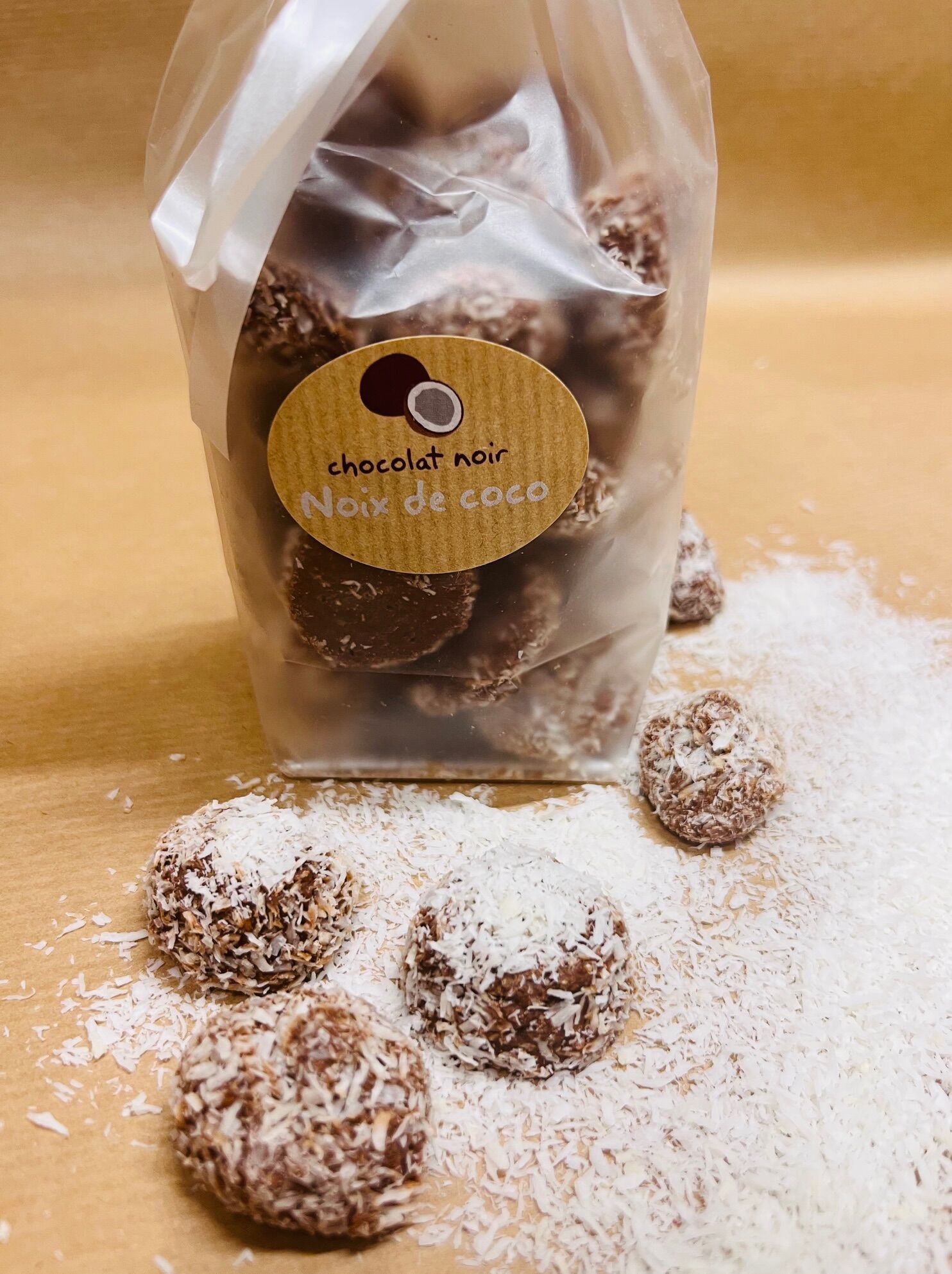 Organic Dark Chocolate and Coconut Bite - 140g