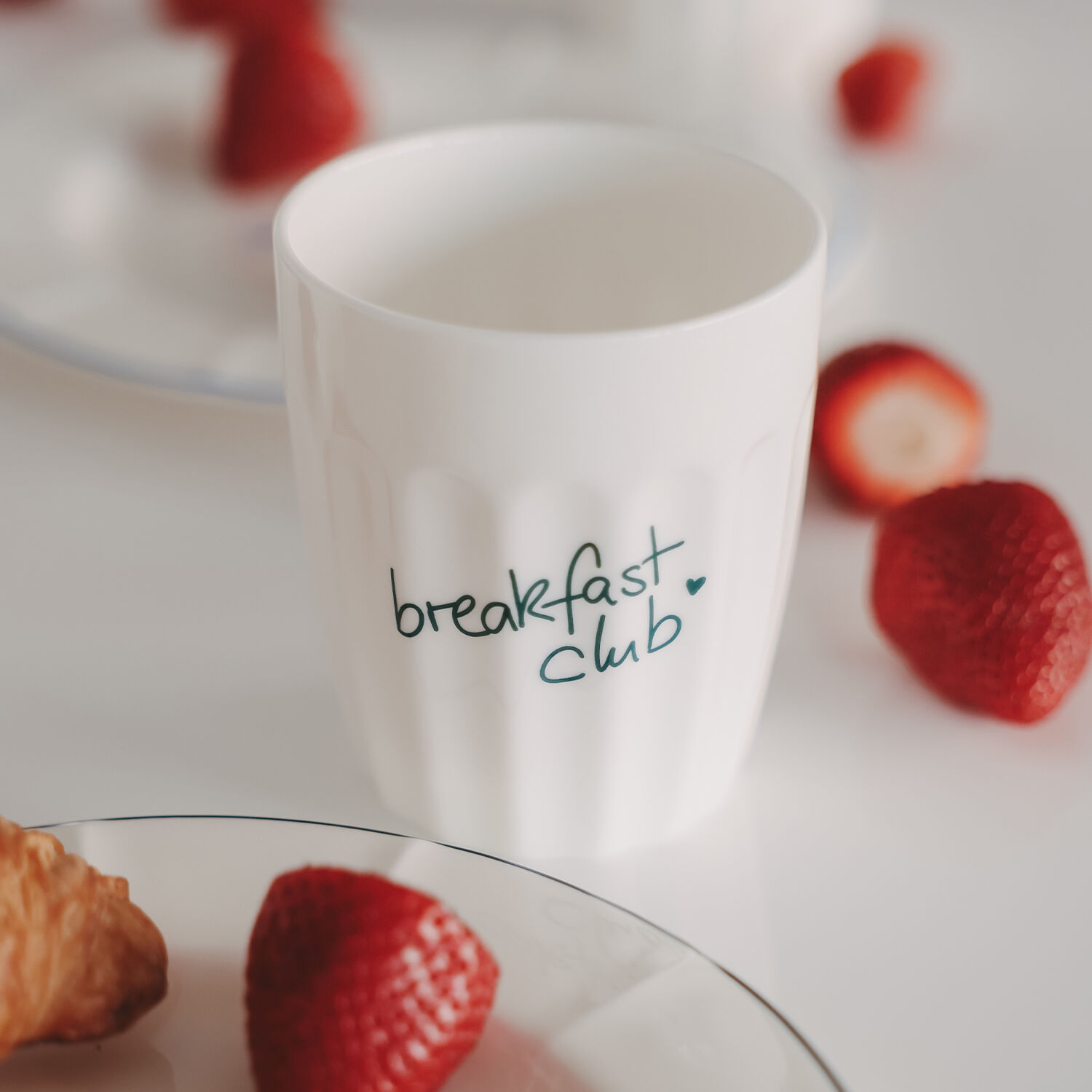 Green Breakfast Club mugs (4 pcs.) ) 