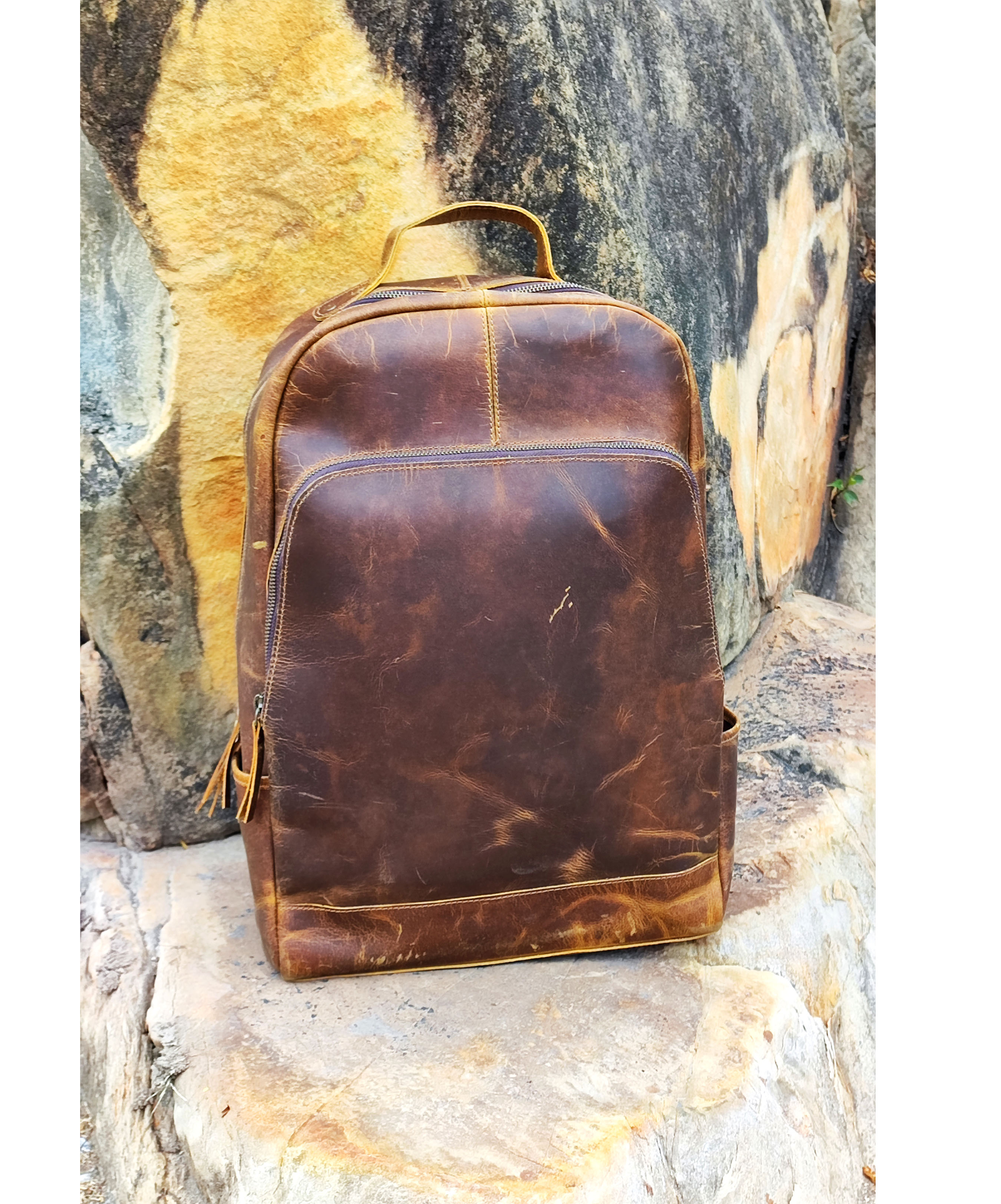 brown leather backpack like the mom had in outdaughtered Concealed Carry Sawyer  DOITBETTERSPORTS seven organizing pockets Personalized School Backpacks | Things