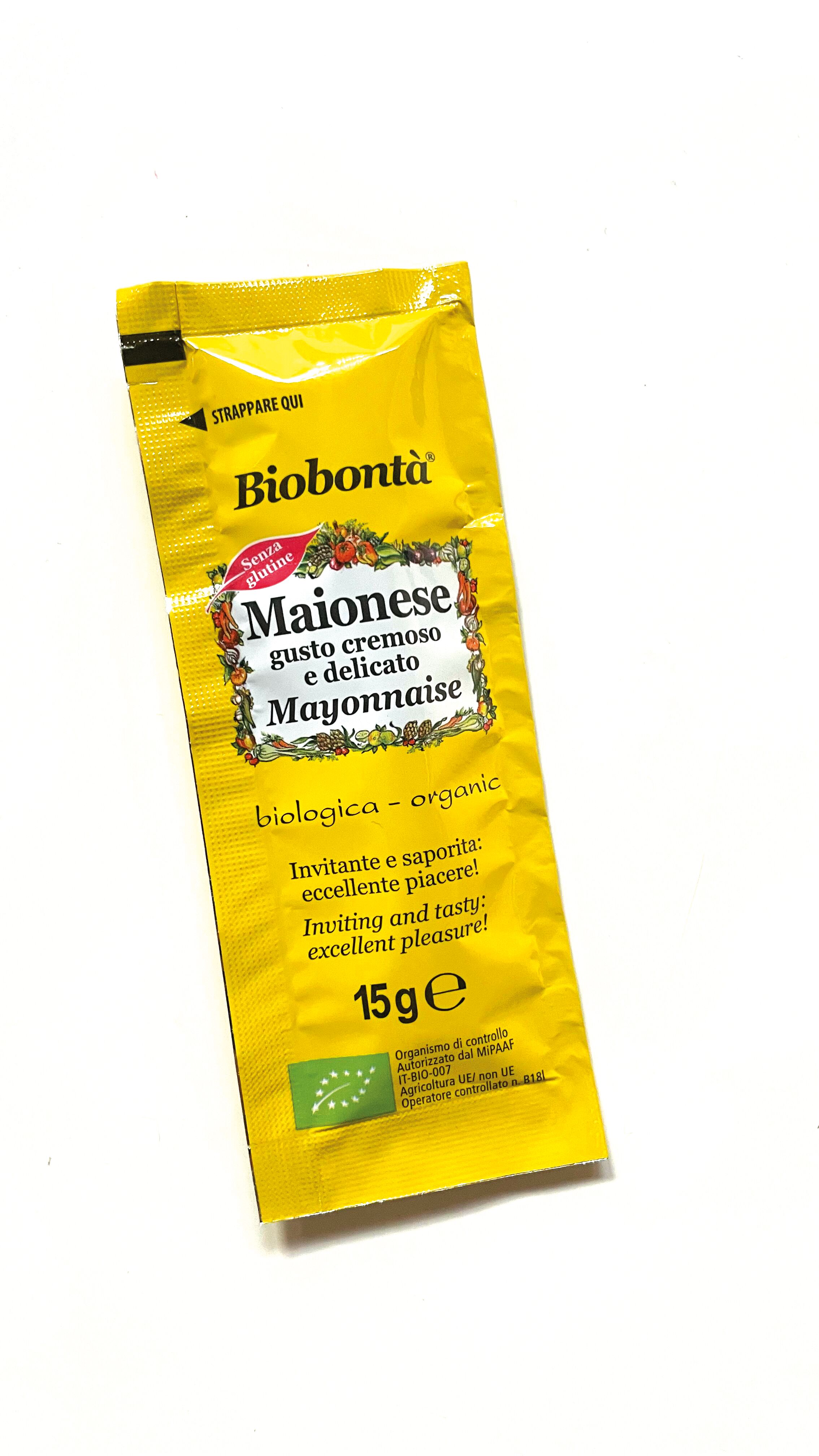 Mayonesa clásica individual de 15 g