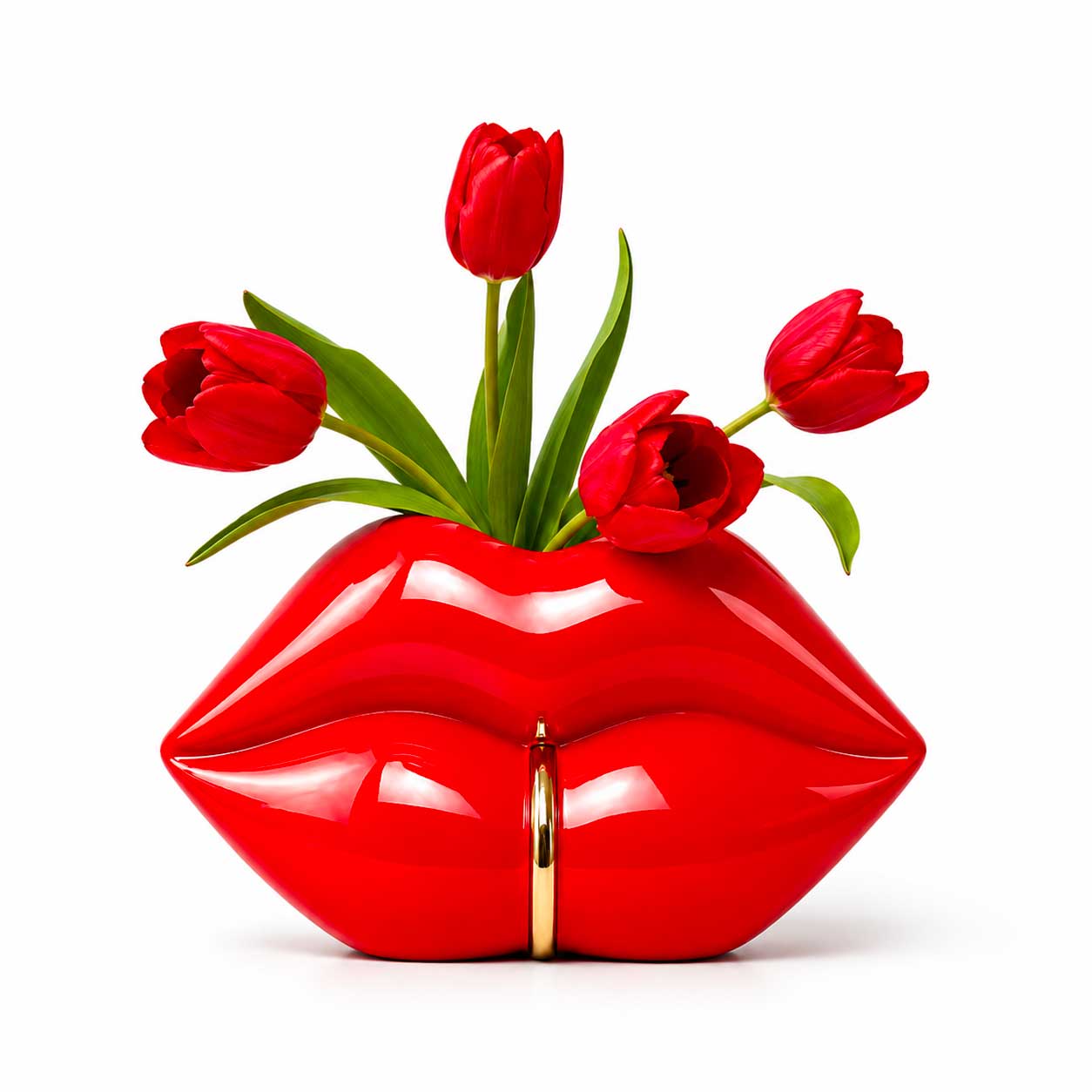 Rebel Mouth Vase