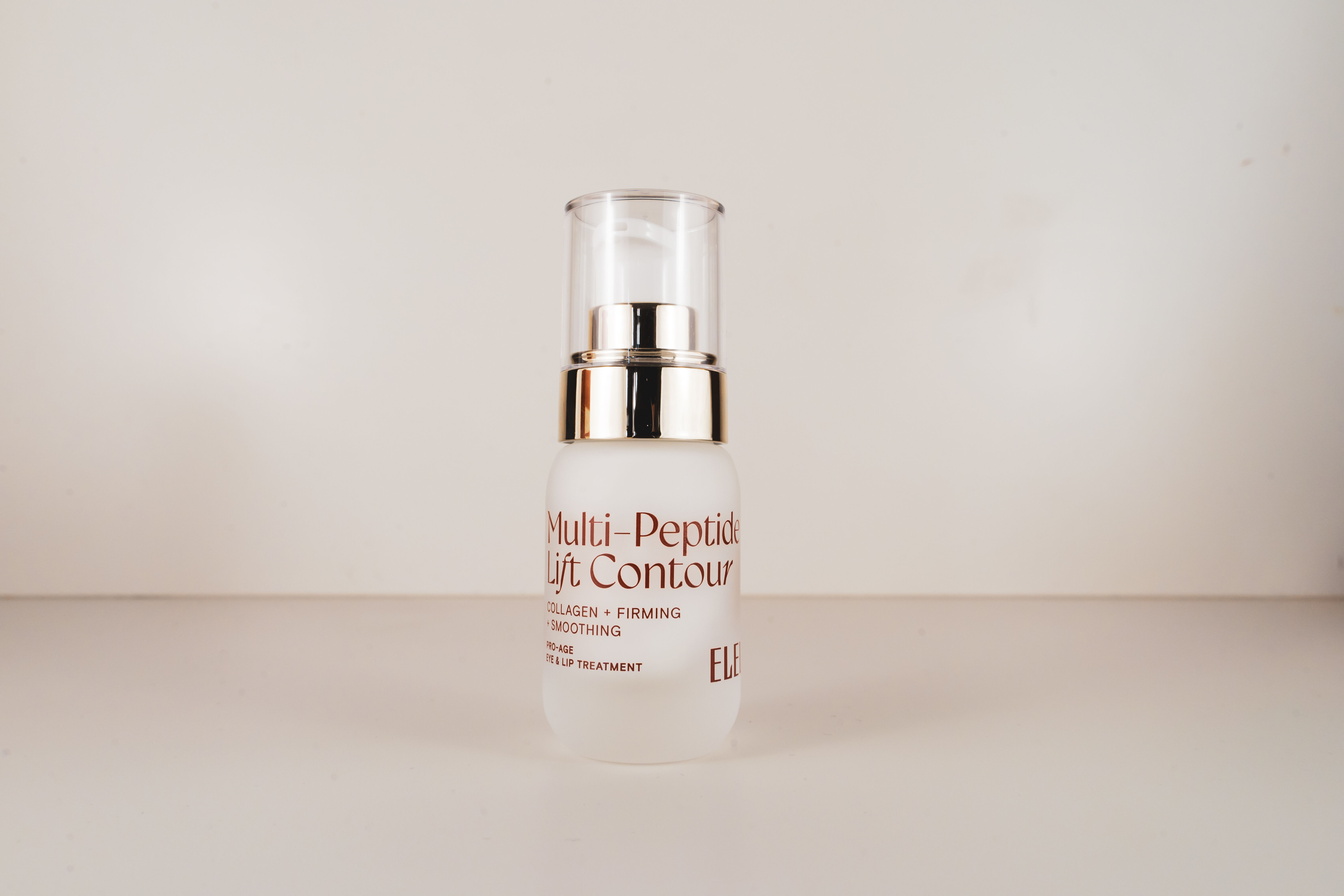Eye/lip contour with peptides