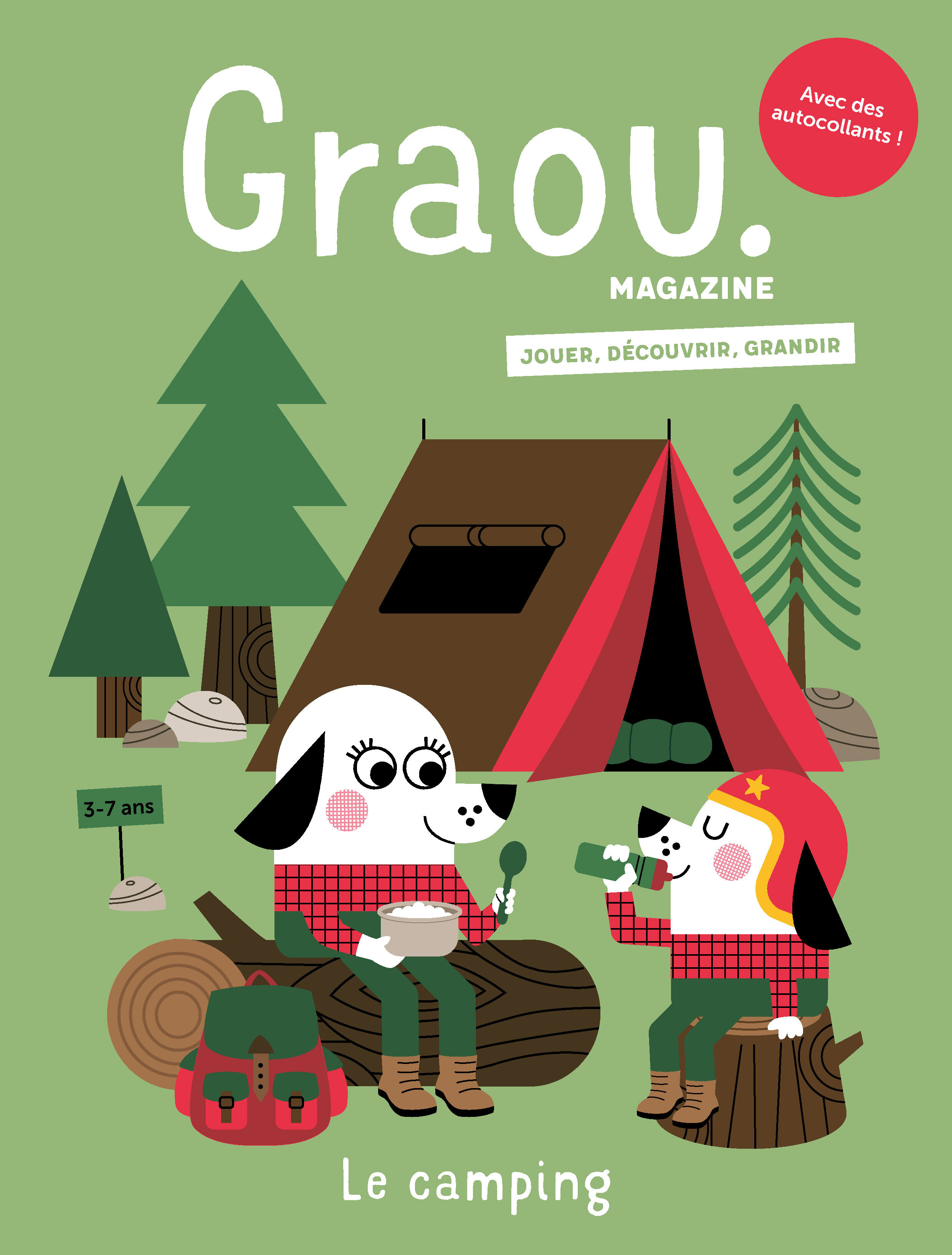 Rivista Graou 3-7 anni, Numero 1: Campeggio