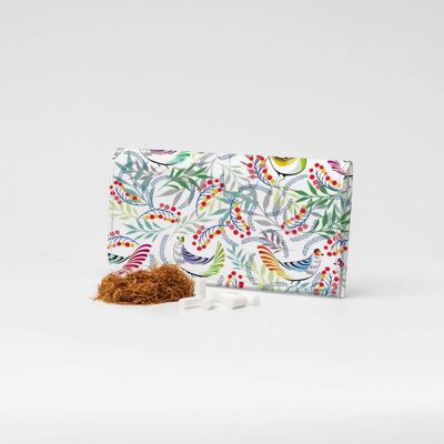 FLORALITY BIRD Tyvek® tobacco pouch