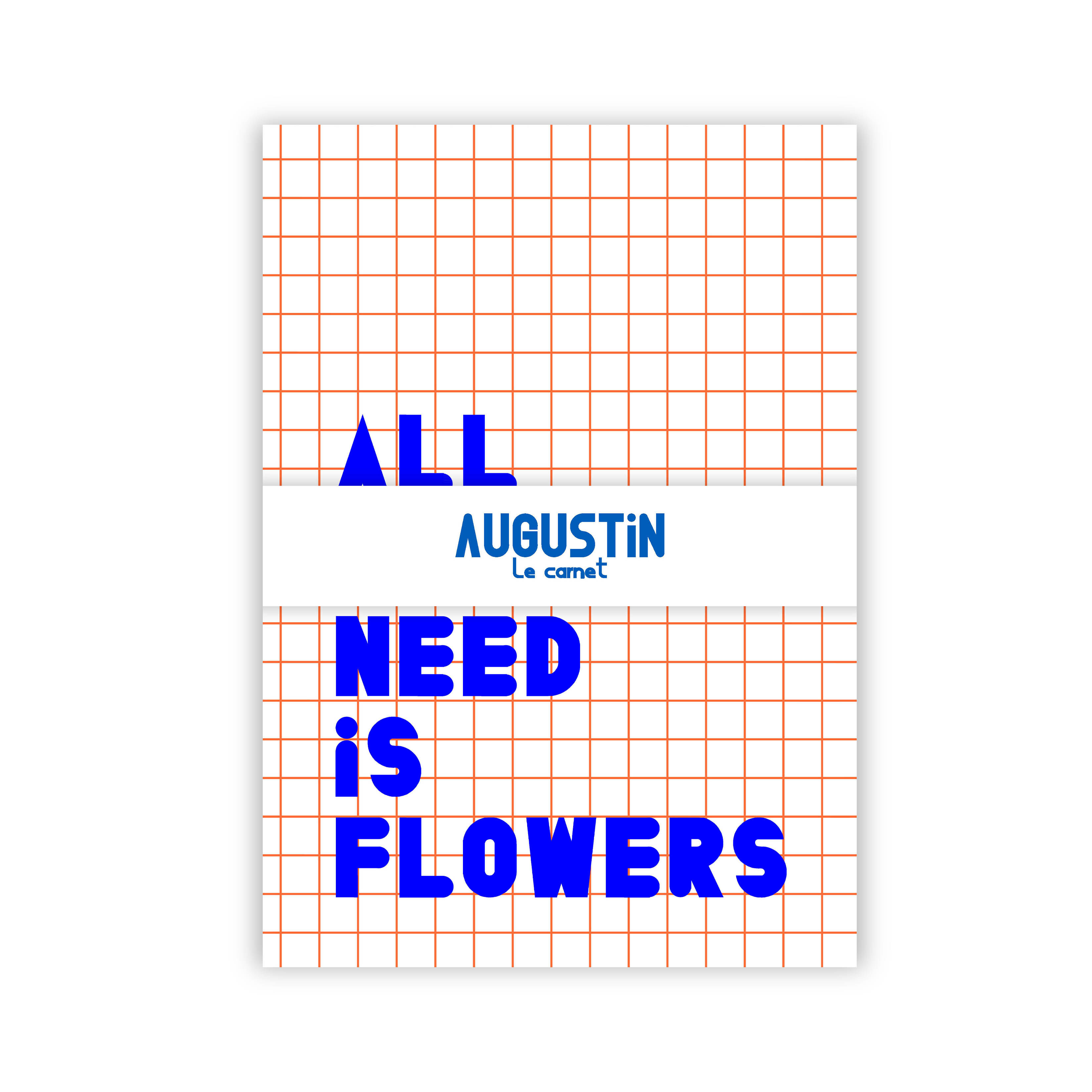 All we need is flowers - notebook