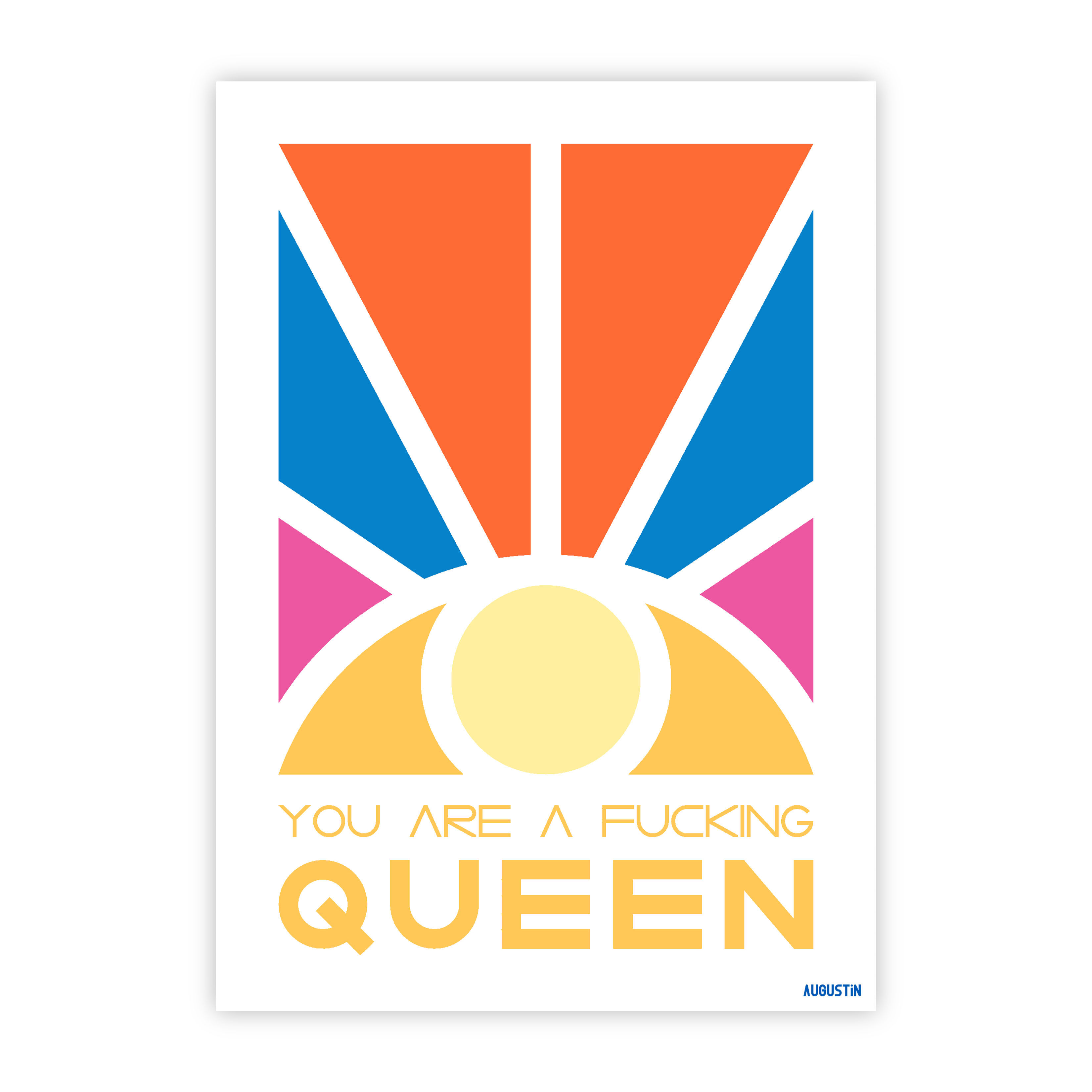 Queen - postcard