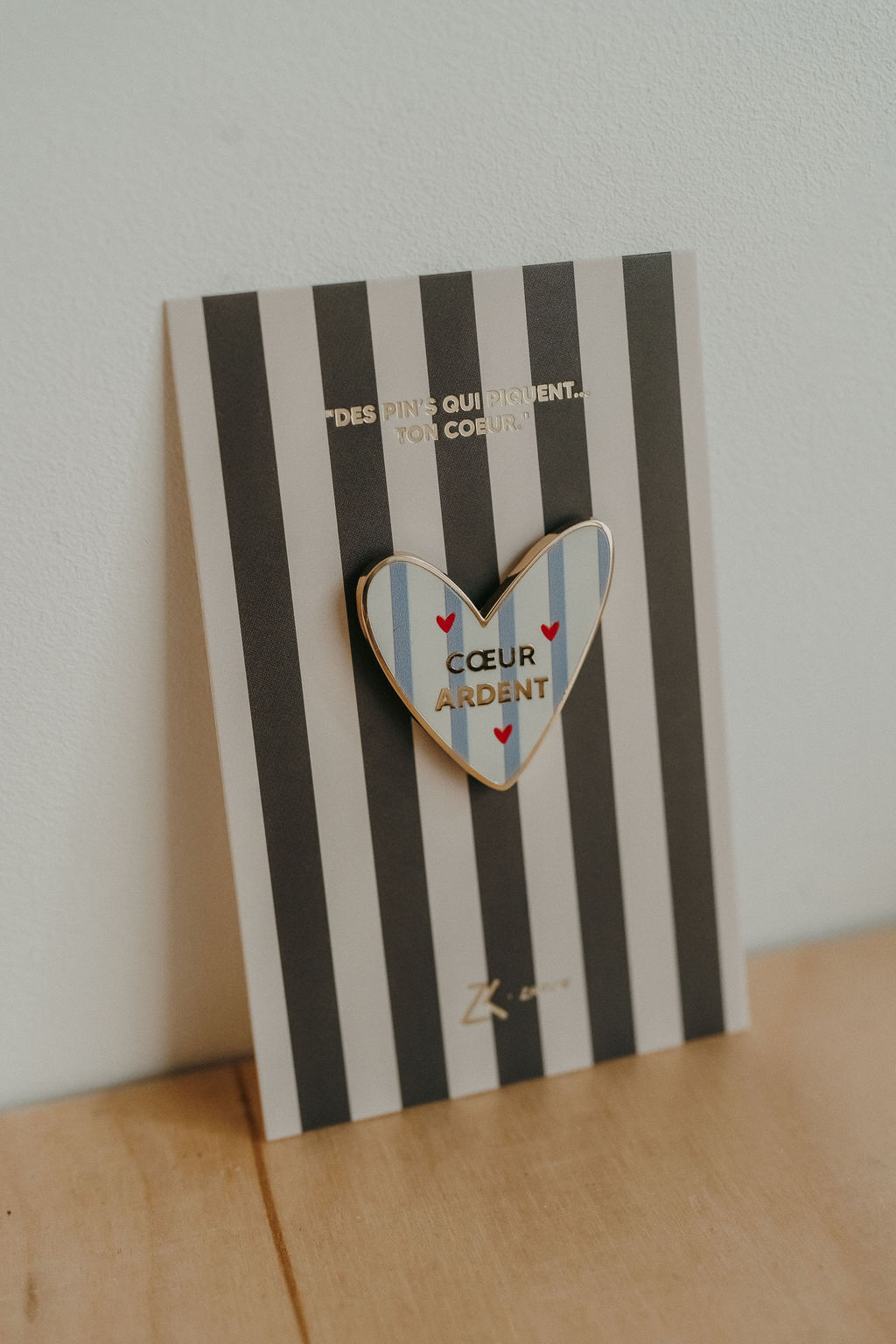 Burning Heart Pin