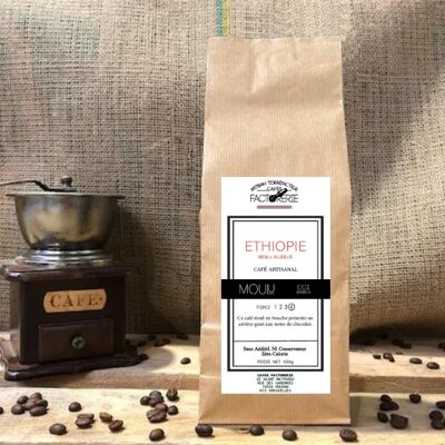 ETHIOPIA MOKA HARRAR GROUND COFFEE - 500g