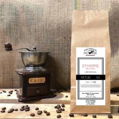 ETHIOPIA MOKA HARRAR GROUND COFFEE - 500g
