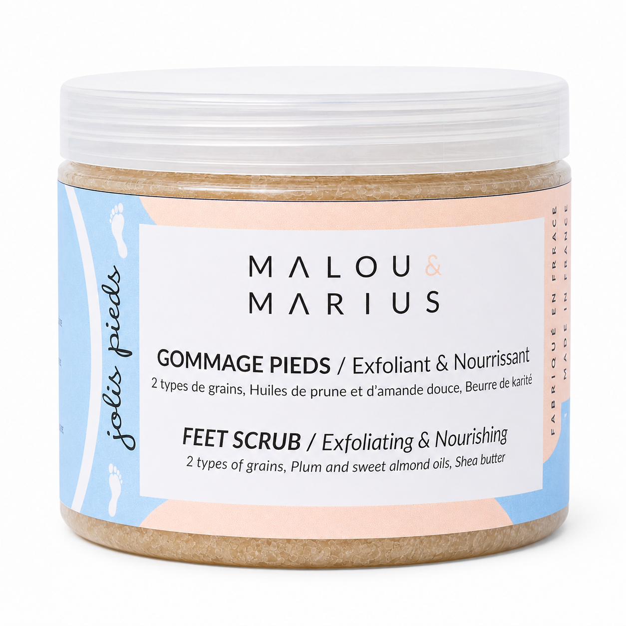 GOMMAGE NOURRISSANT JOLIS PIEDS 500g