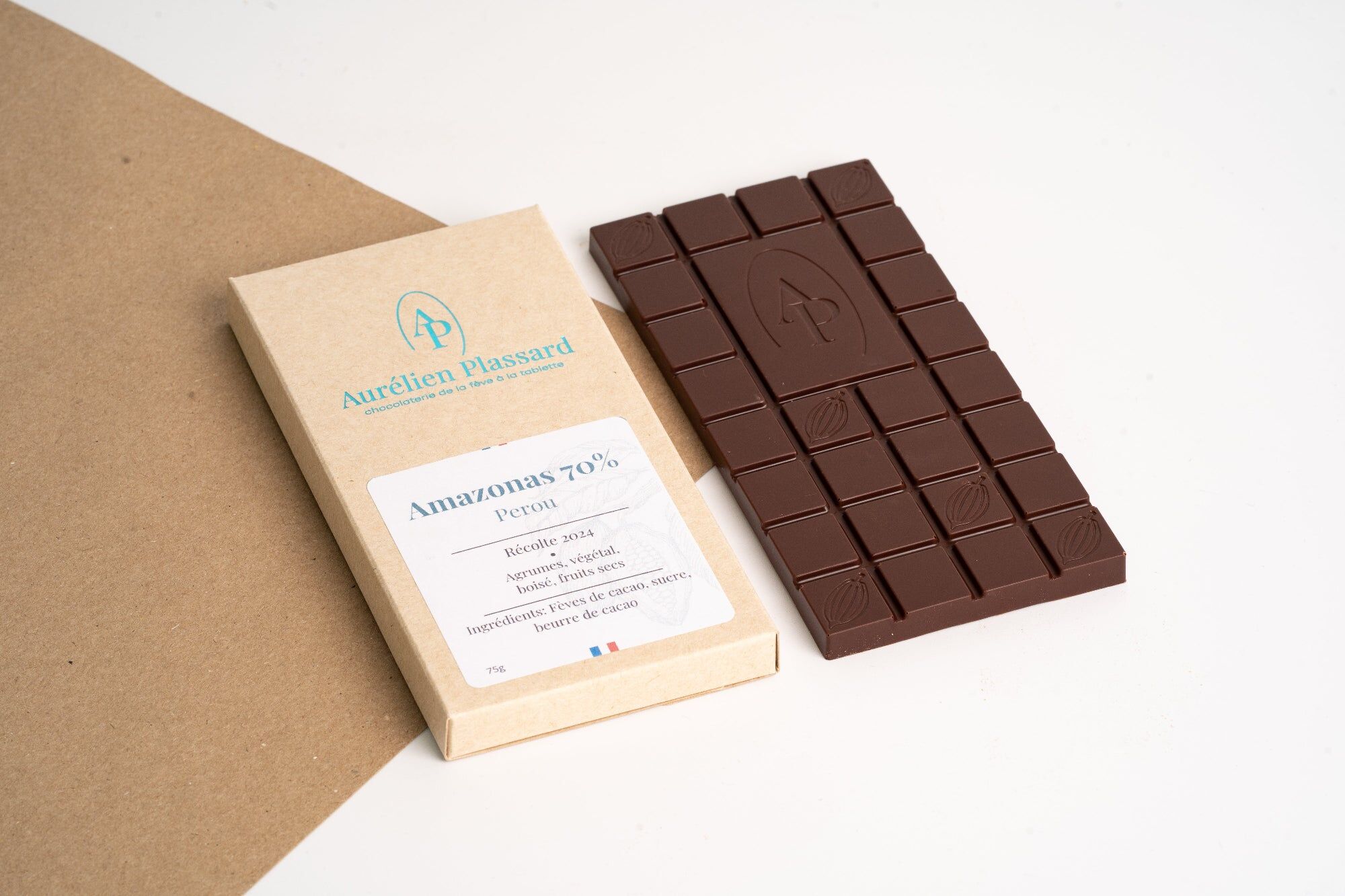 AMAZONAS Dark Chocolate Bar 70% Cocoa – Peru
