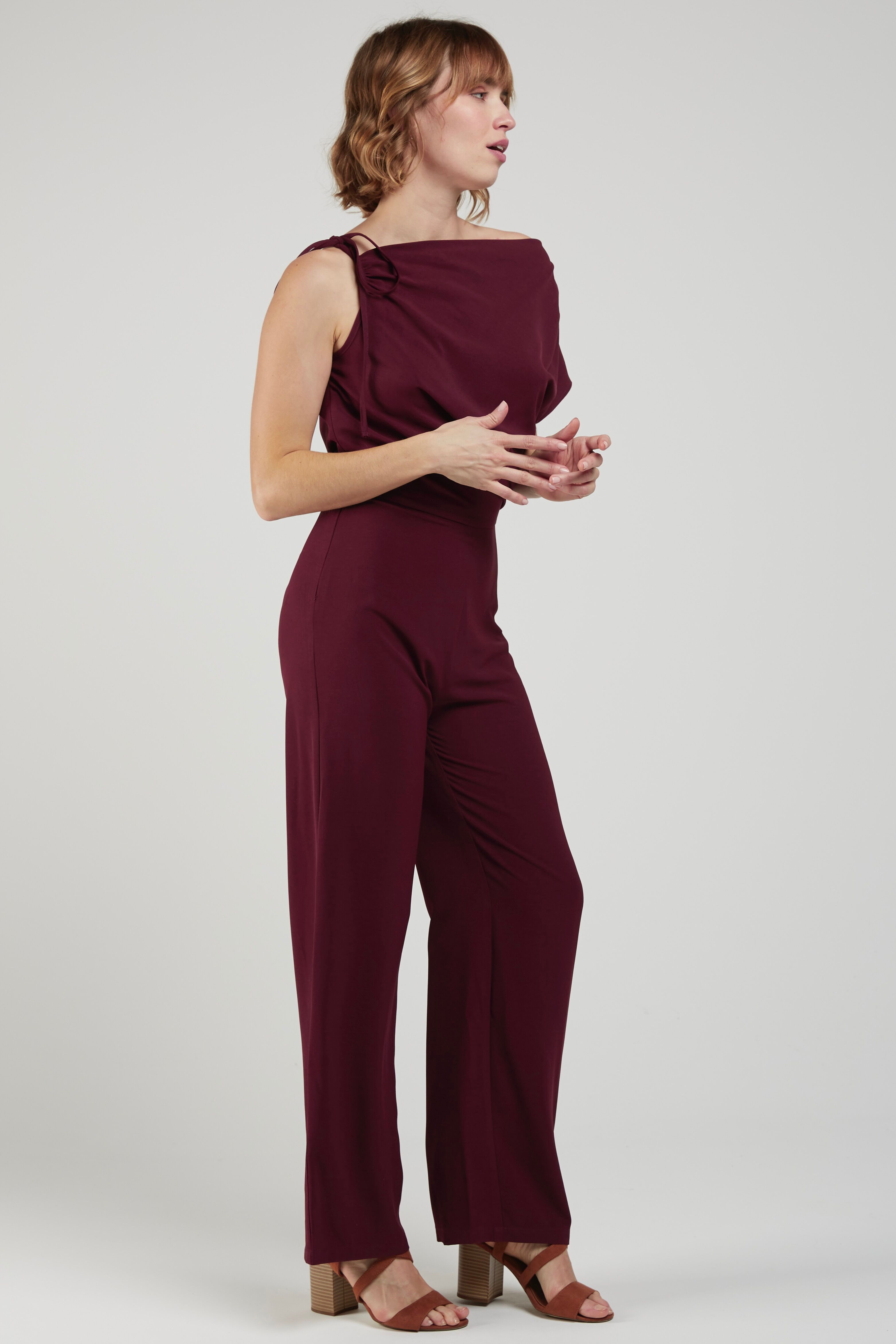 HARLEEN - Flowy Asymmetrical Jumpsuit