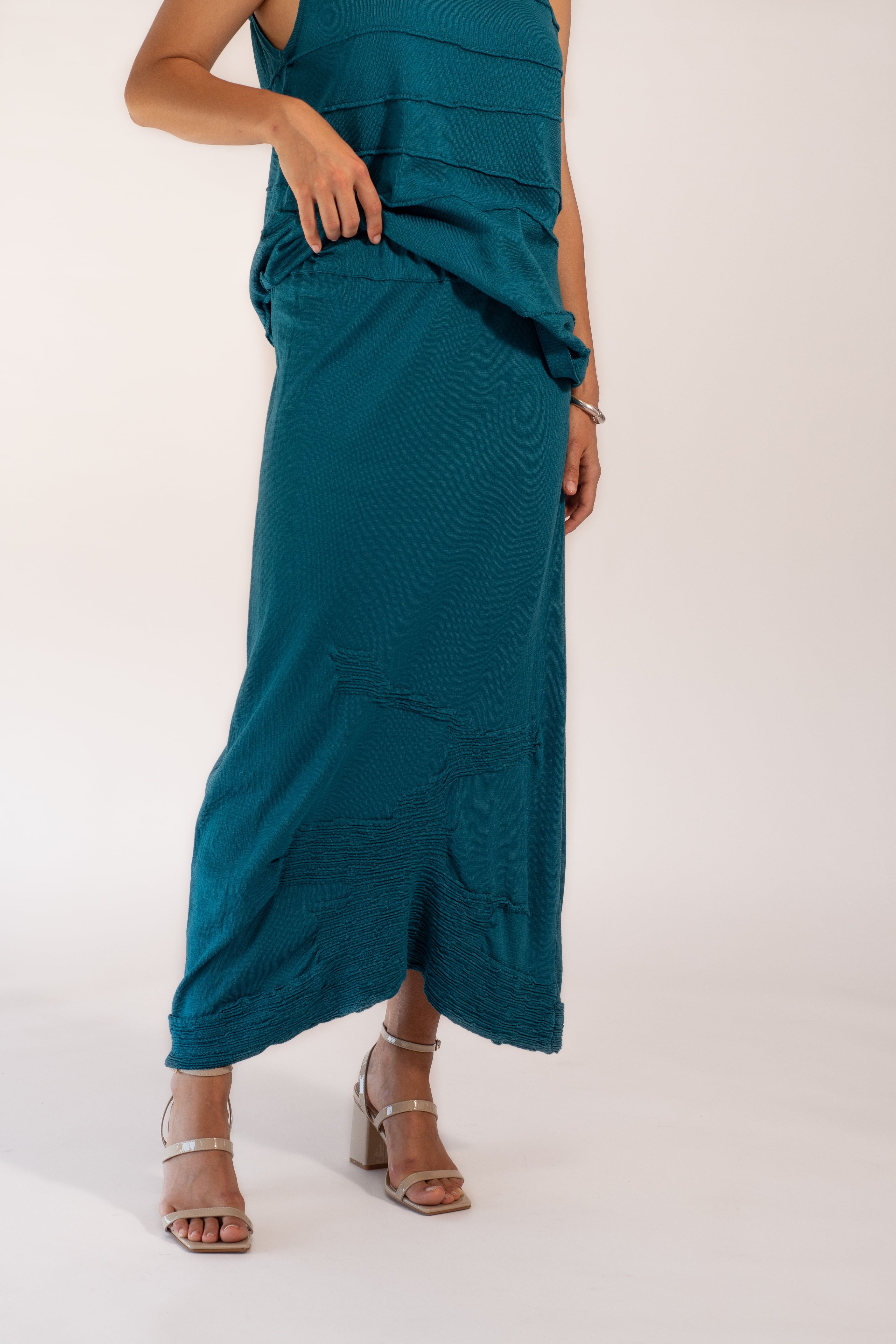 SAND LONG SKIRT