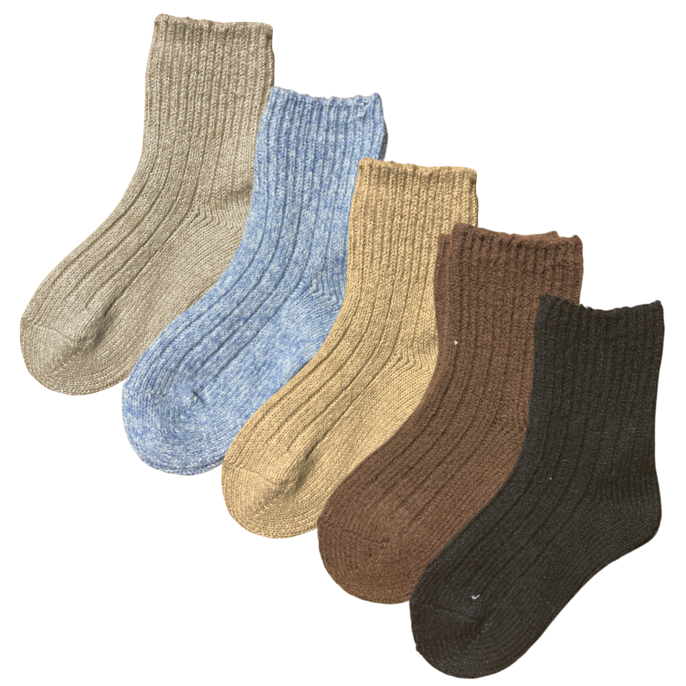 Green-Goose Alpaca Socks for Children - 1 Pair - 85%