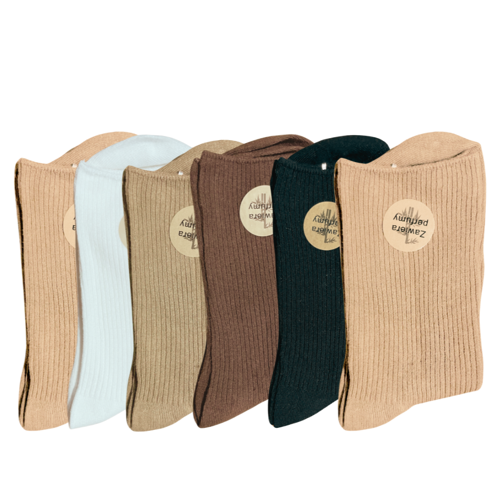 green-goose Bamboo Women's Socks - 2 Pairs - 95% Bamboo - Autumn