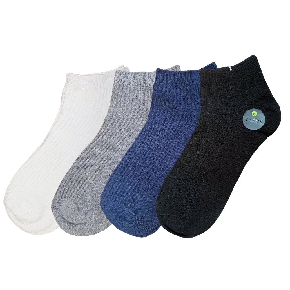 green-goose Bamboo Unisex Sneaker Socks - 5 Pairs - 90% Bamboo