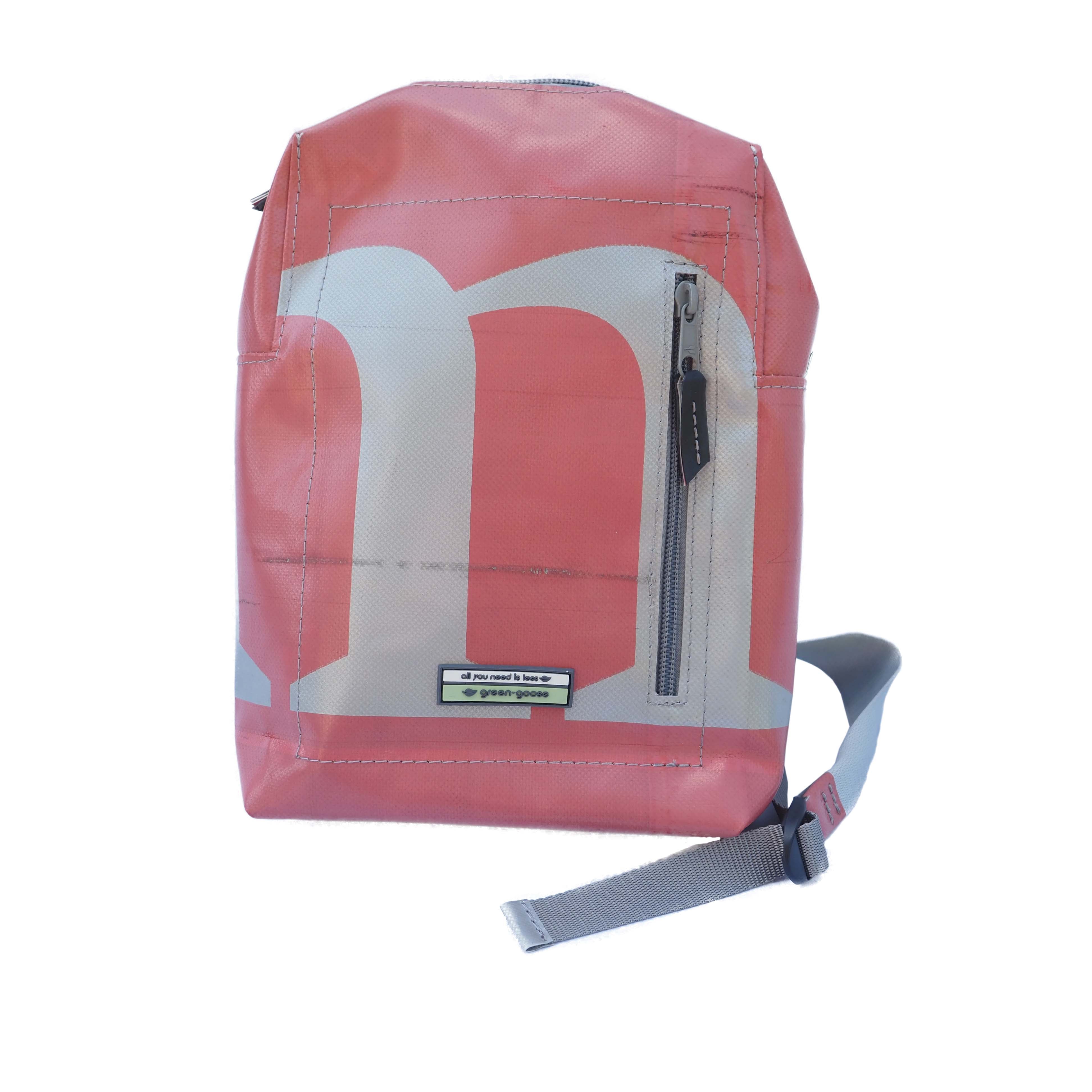 green-goose Silnice Backpack - Red, Grey