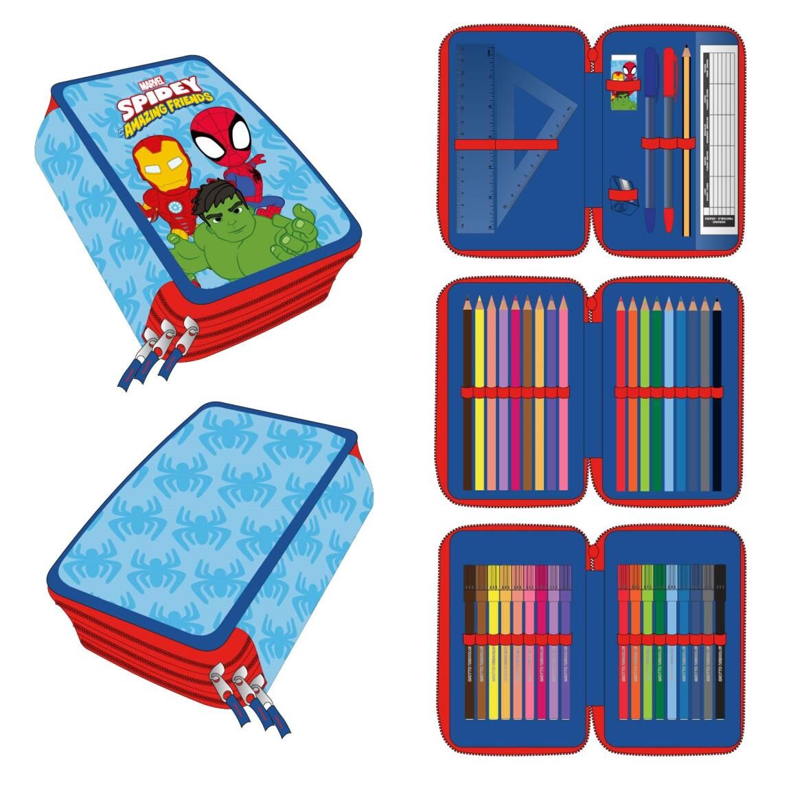 SPIDEY FEDERMASCHINEN-ETUI MIT ZUBEHÖR - 2700002291