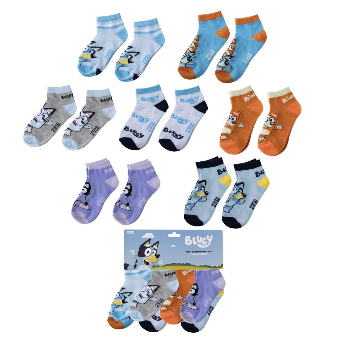 BLUEY Knöchelsocken-Packung - 2900003304
