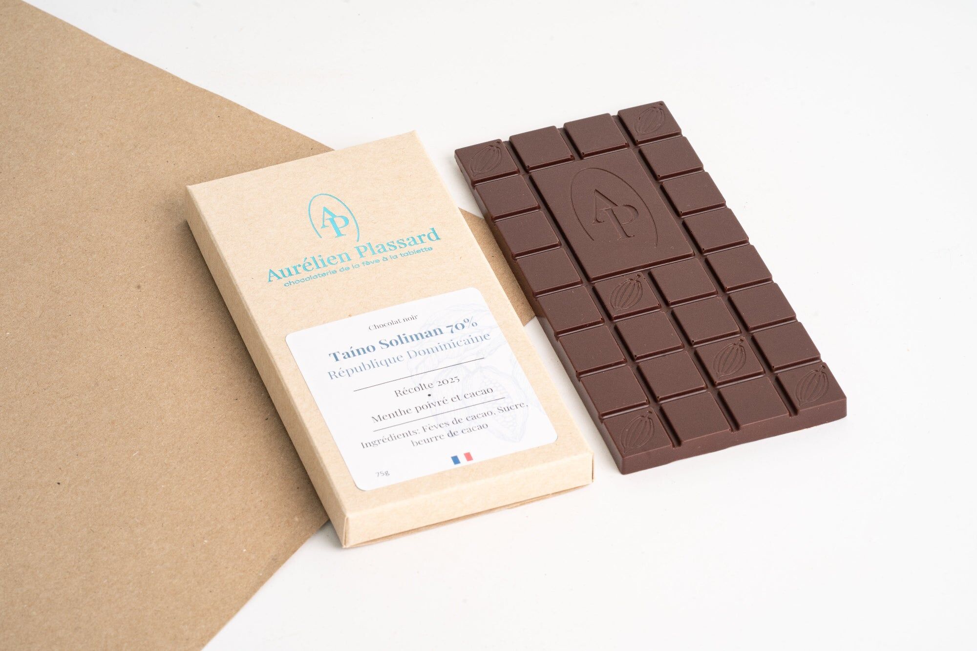 TAINO SOLIMAN dark chocolate bar, 70% cocoa – Dominican Republic