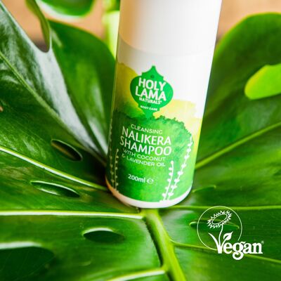 Ayurvedic Coconut Oil Shampoo with Ylang-ylang & Lavender - Nalikera (Vegan & Natural)