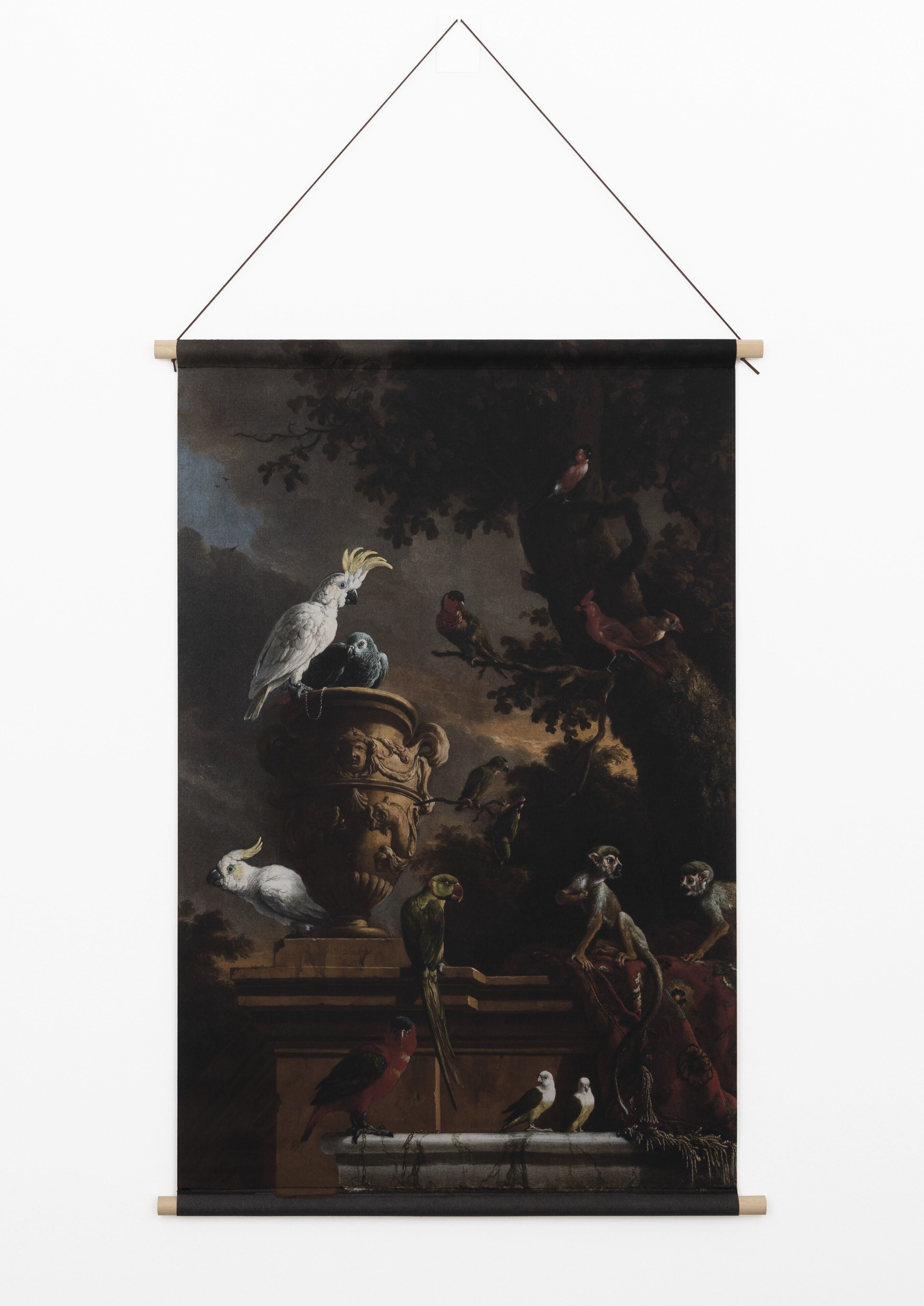 Affiche textile De Menagerie – Toile murale