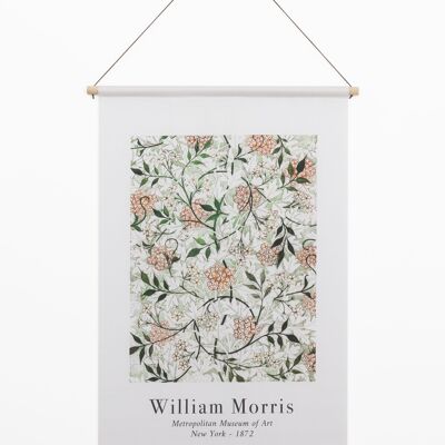 Affiche textile Jasmyn (William Morris) – Toile murale