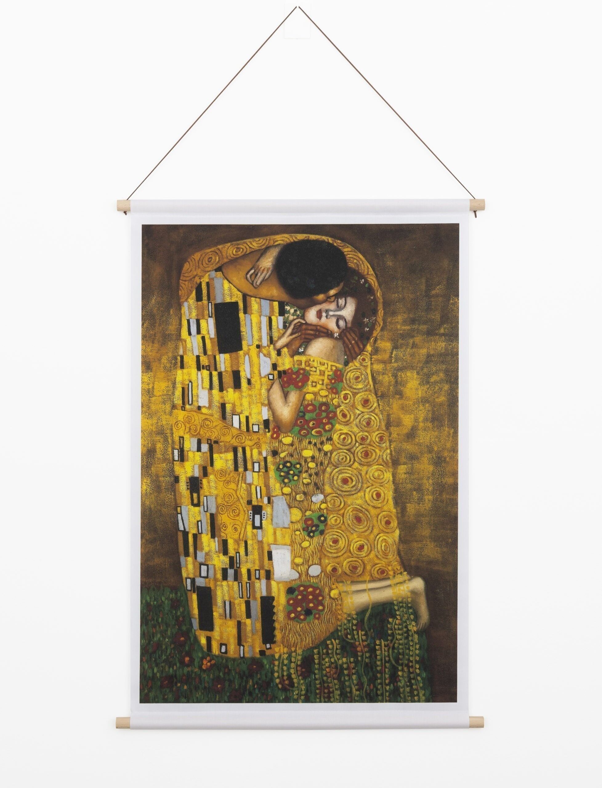 Affiche textile Le Baiser – Toile murale