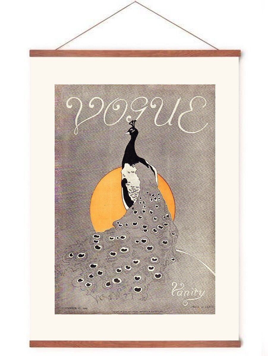 Affiche dans un porte-affiche - Vogue