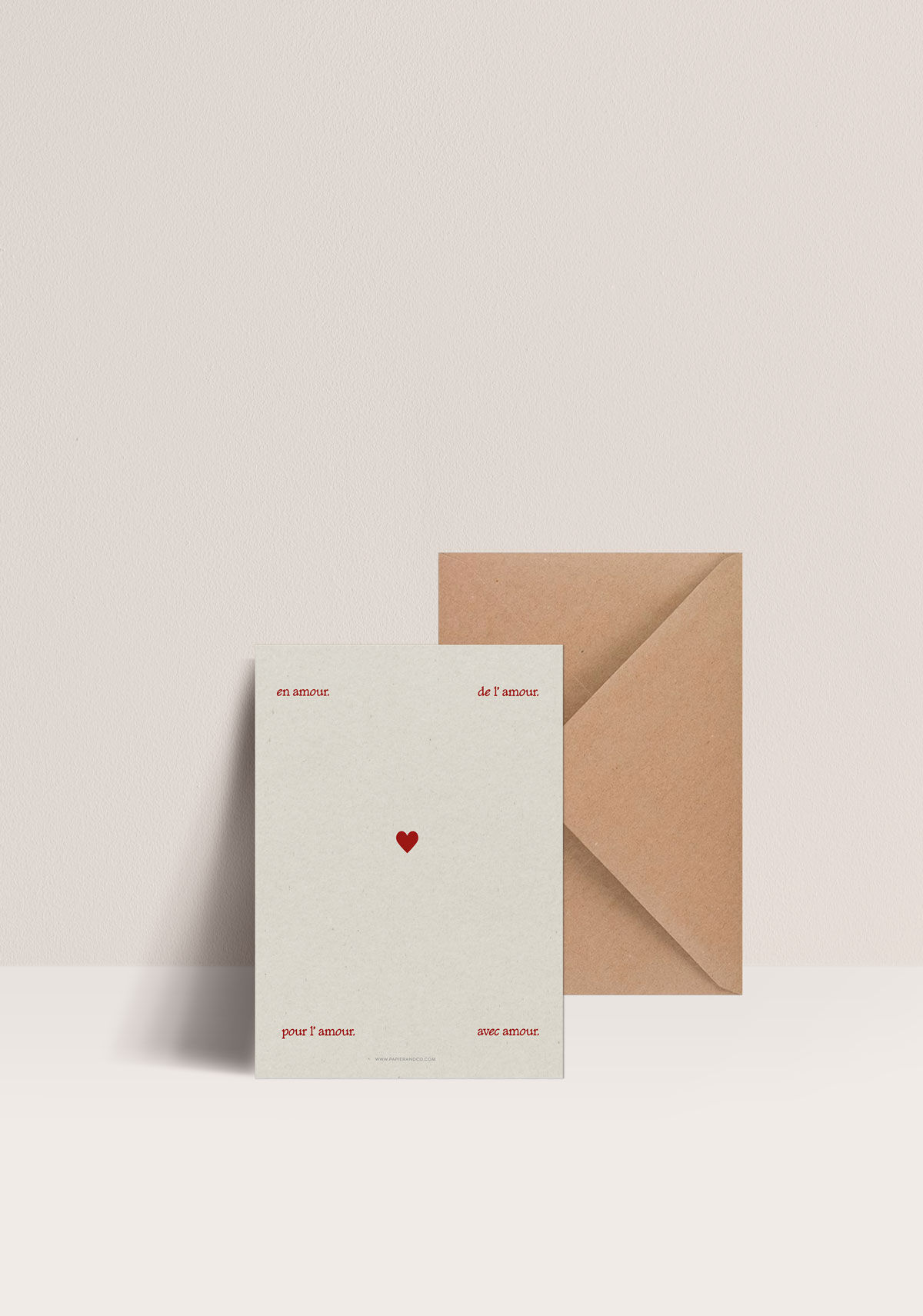 Card - In love of love