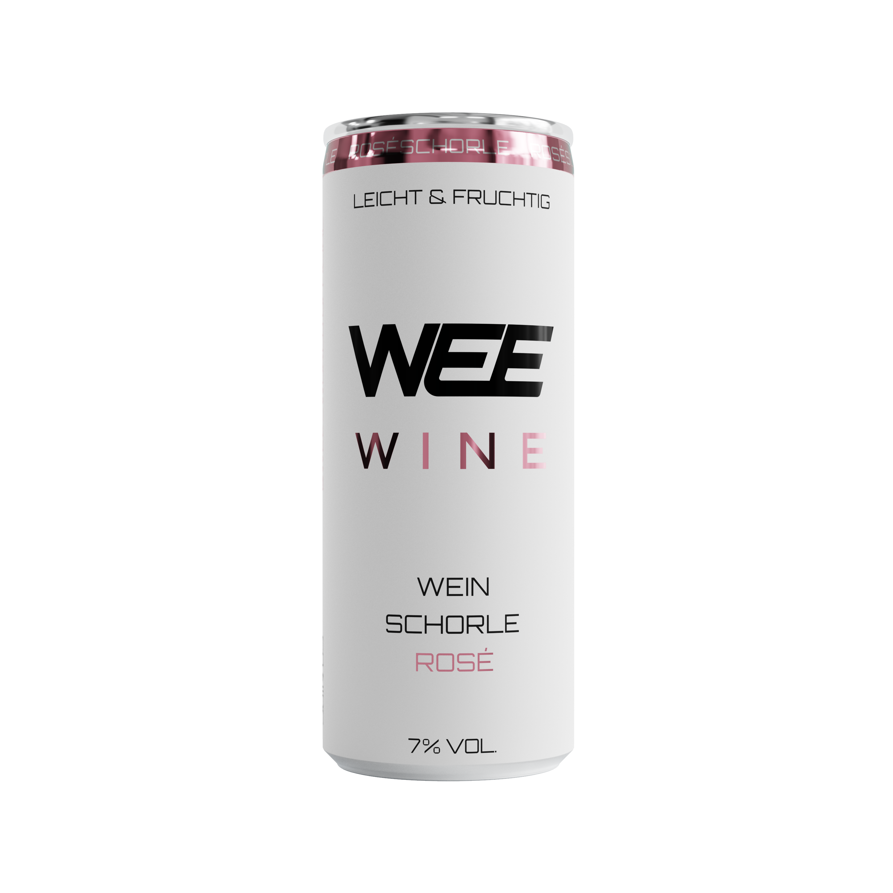 Premium Weinschorle - ROSÉ - Dose 250ml