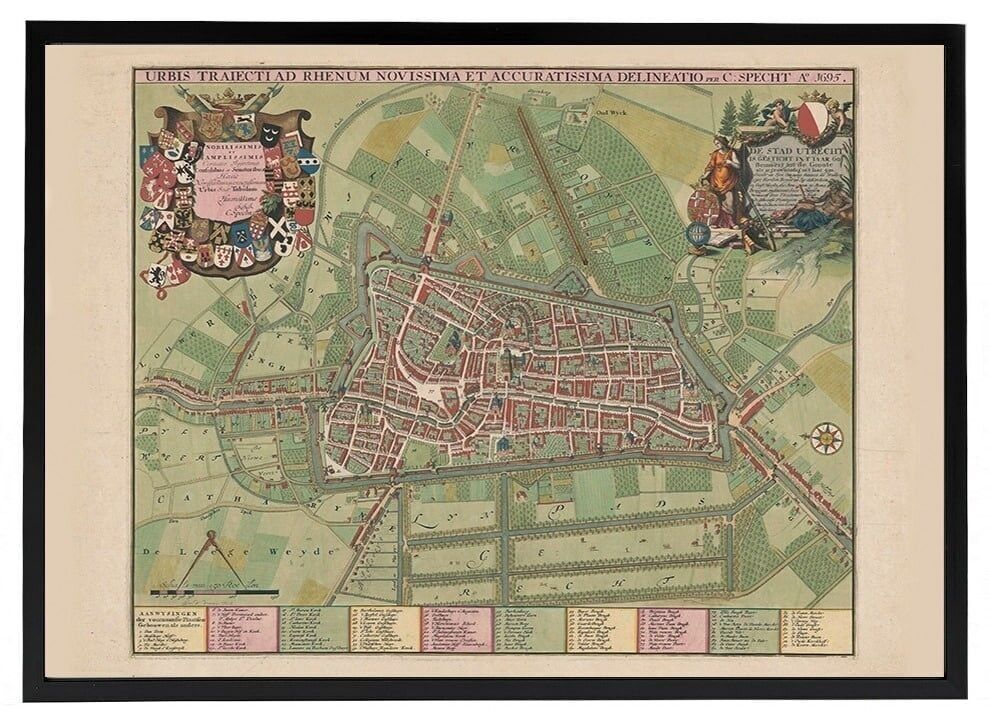 Affiche encadrée Utrecht