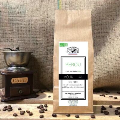 PERU ORGANIC GROUND COFFEE - 500g
