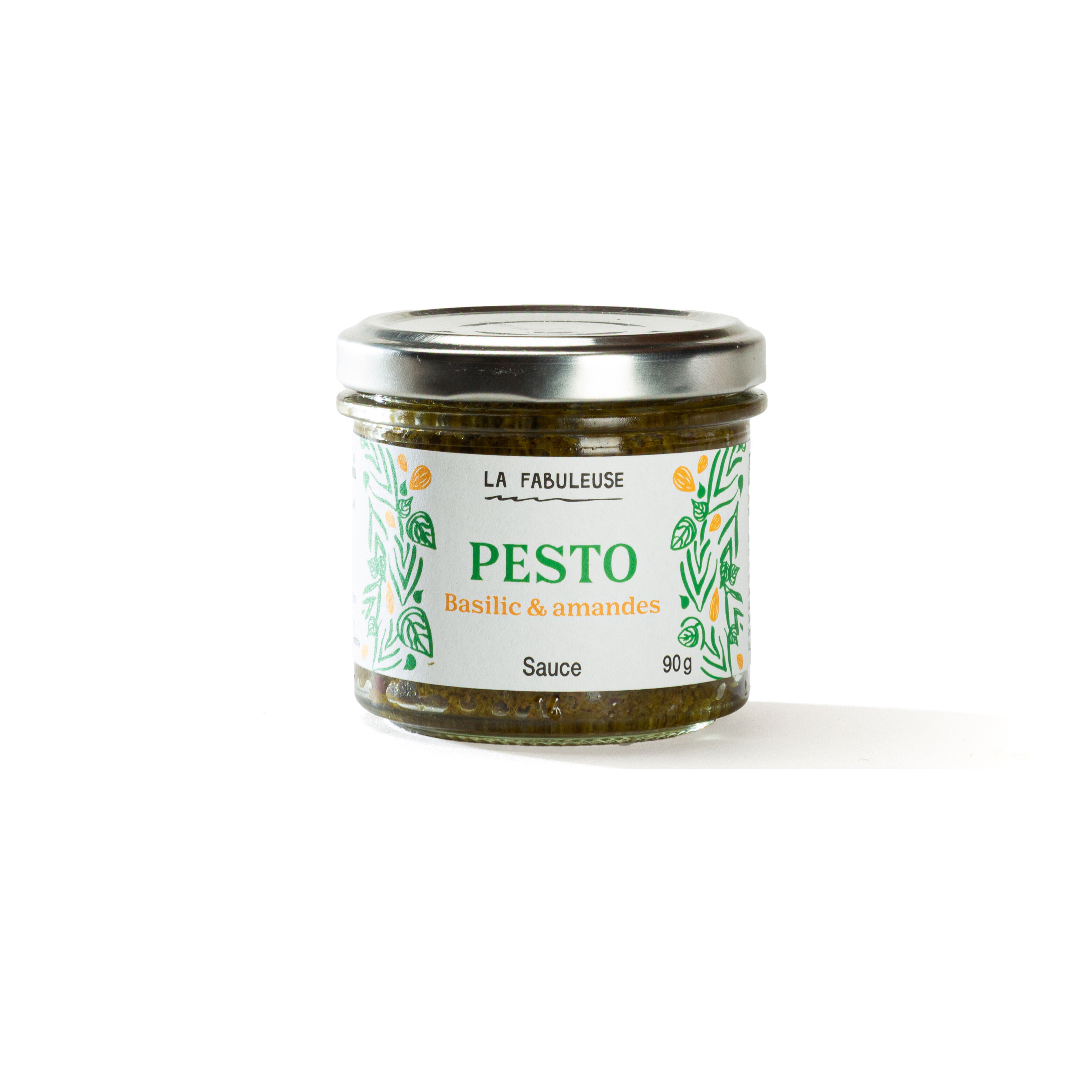 Das fabelhafte Basilikum-Mandel-Pesto, 90 g