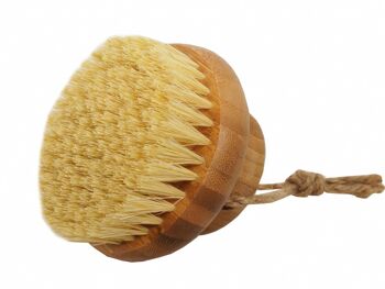 Brosse pour le corps ronde exfoliante végétalienne 1