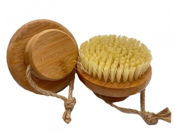 Brosse pour le corps ronde exfoliante végétalienne 3