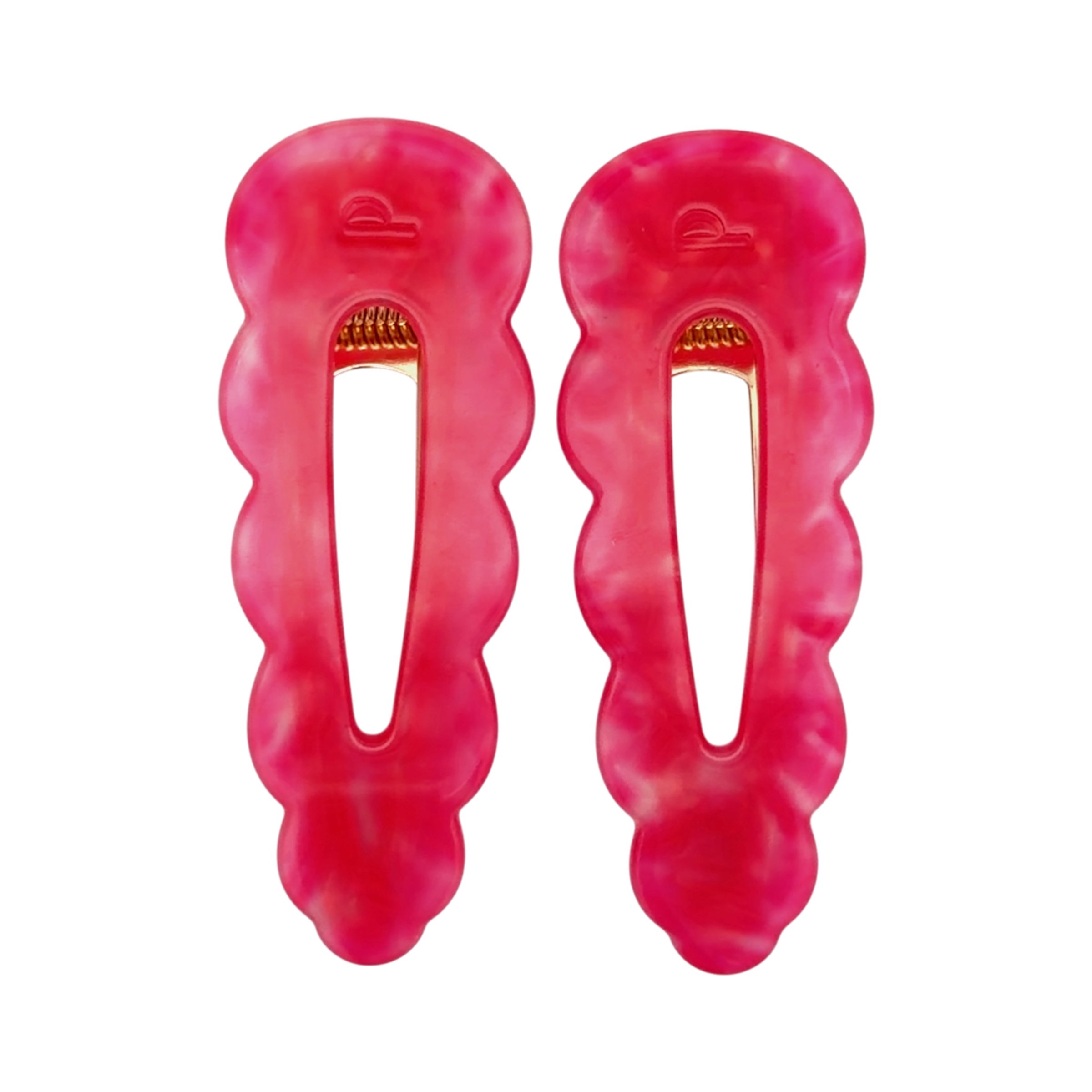 Signature Hair Clips - Fuchsia