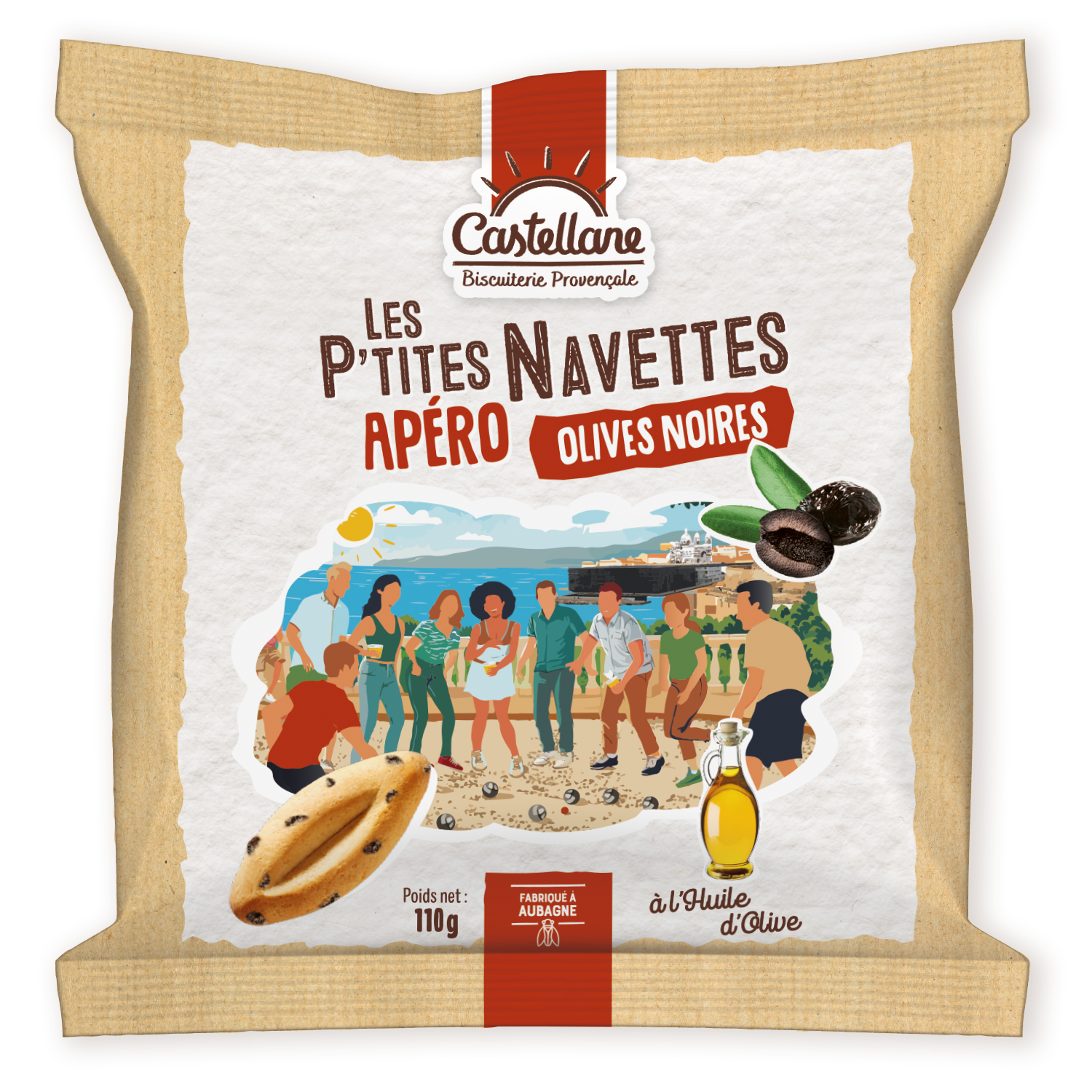 Herzhafte Kekse – MINI-SNACKS MIT SCHWARZEN OLIVEN