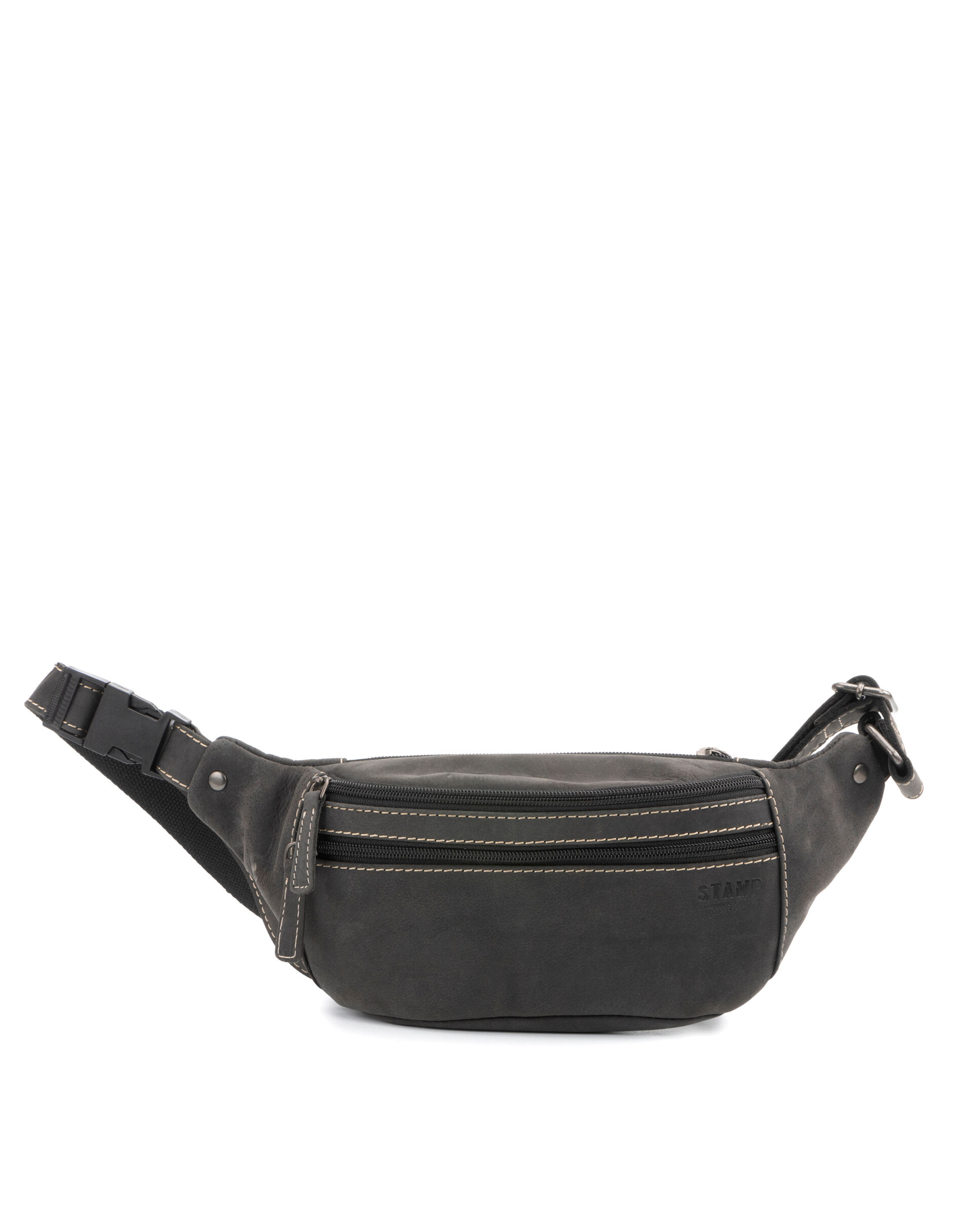 STAMP ST183 men's leather hunting waist bag