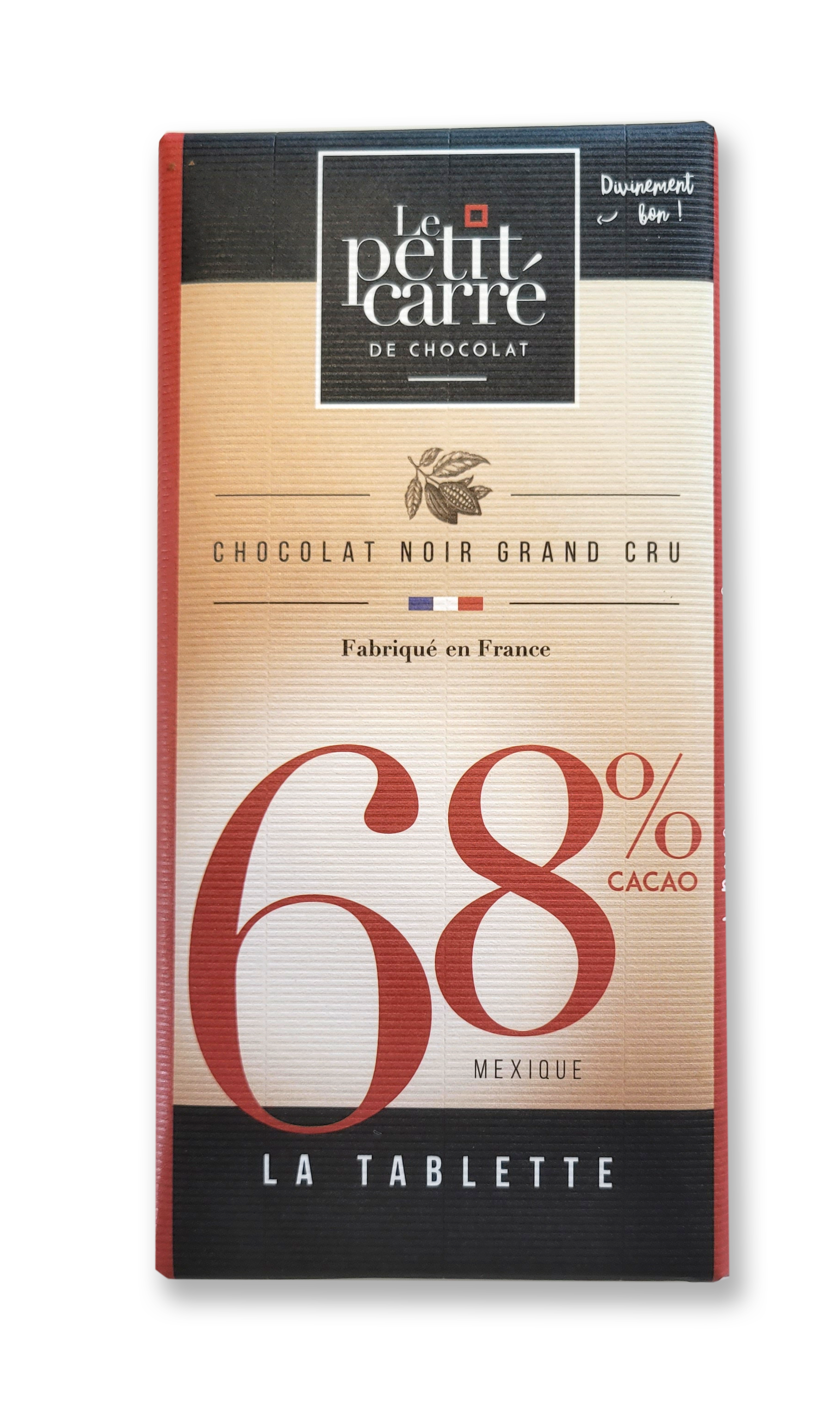 68% Dark Chocolate from Mexico - 90g Bar