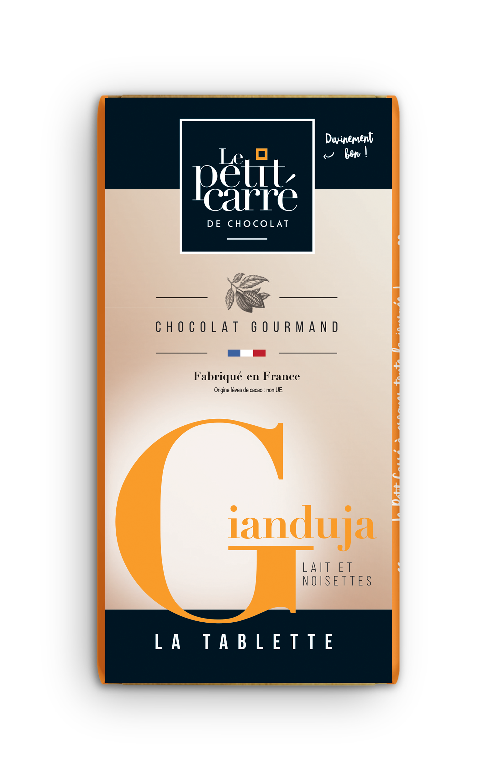 Gianduja Chocolate - 90g Bar