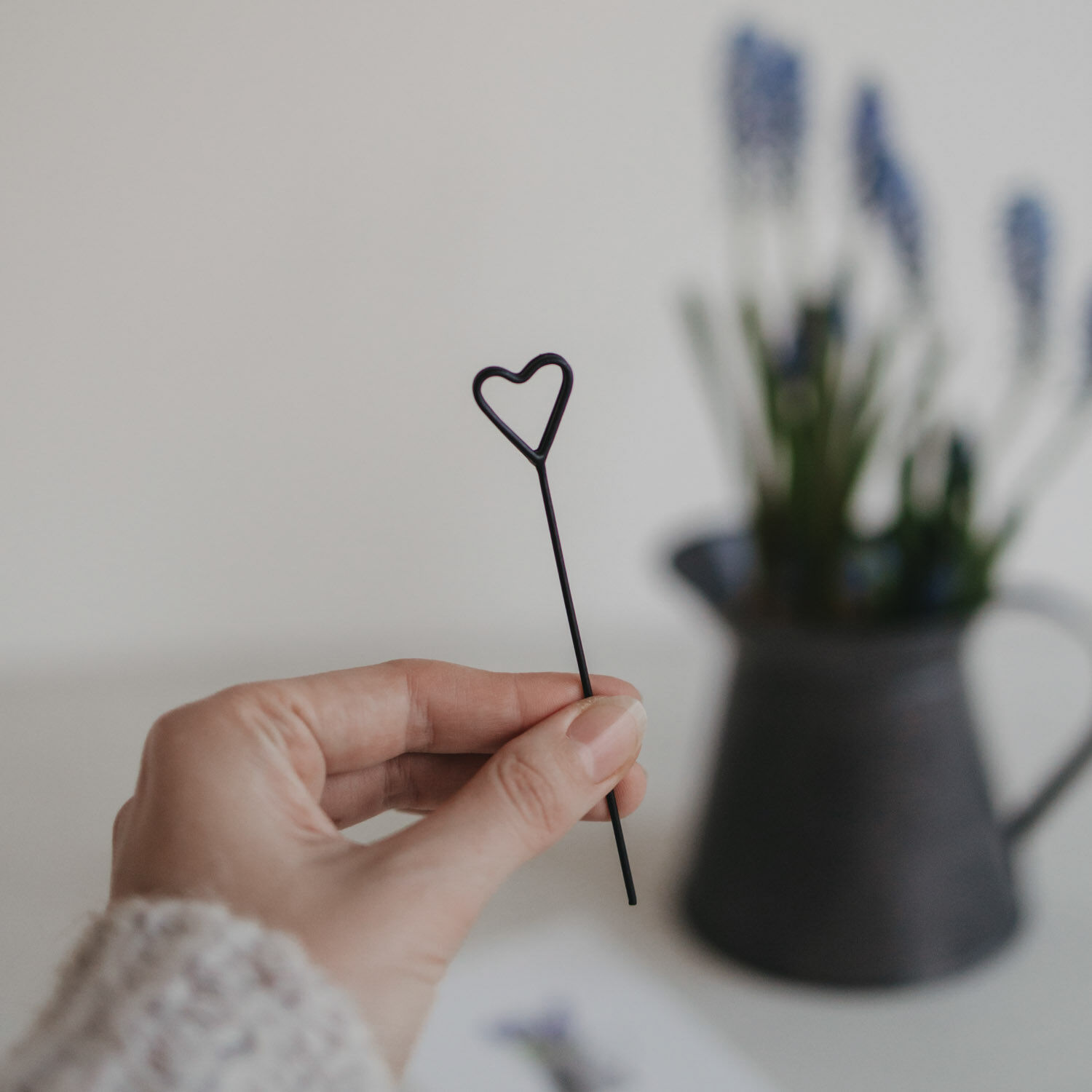 Plug-in Card Mini Heart 6-piece set (PU = 4 pcs)