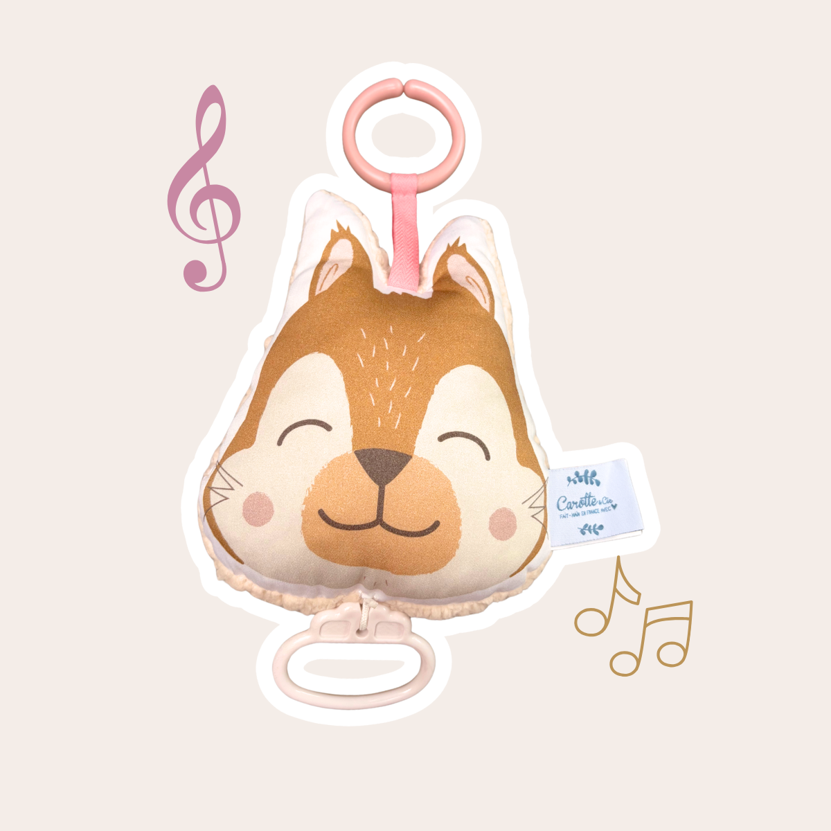 Mini-tragbares Musikkissen, Kamelhörnchen