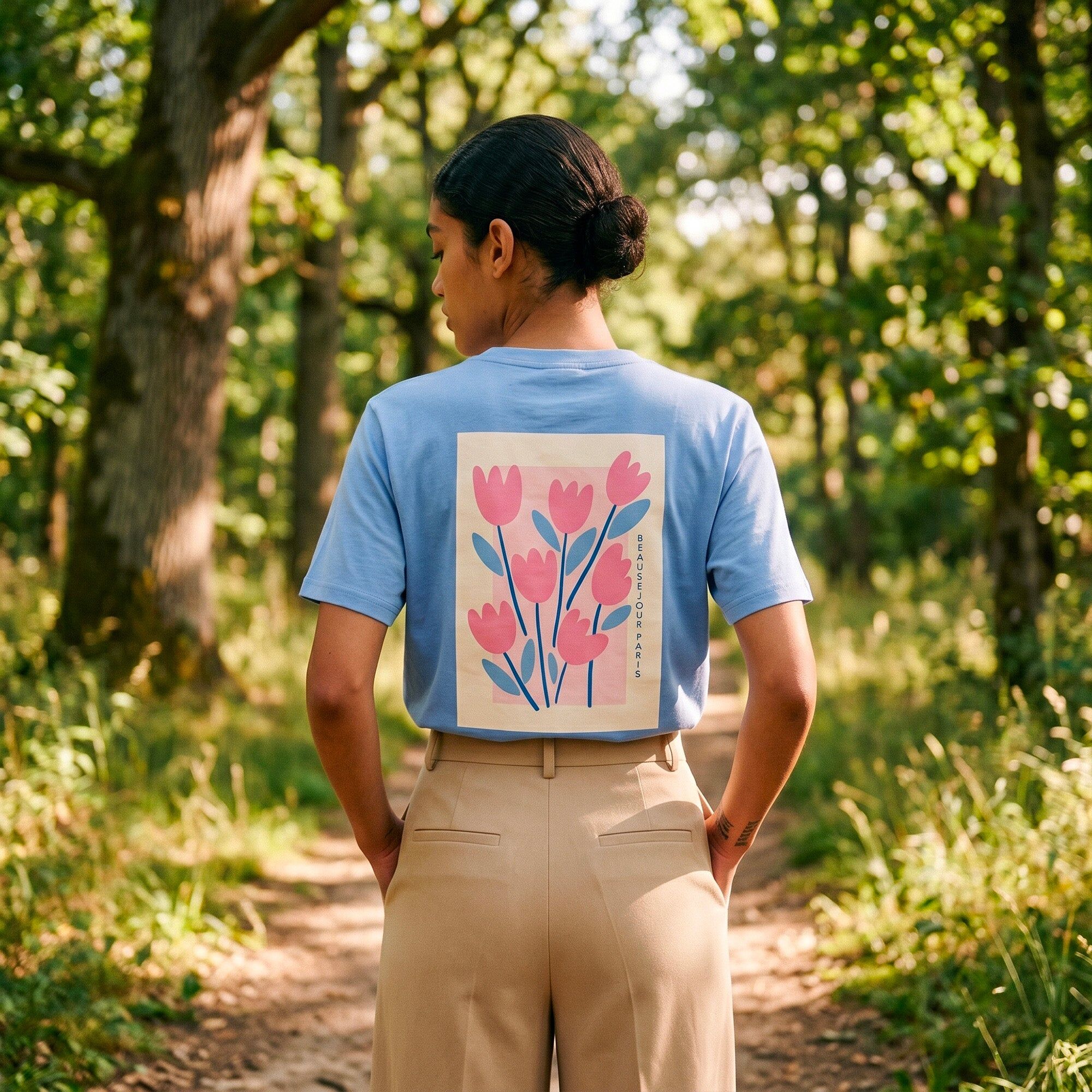 Beauséjour Paris in Bloom T-Shirt