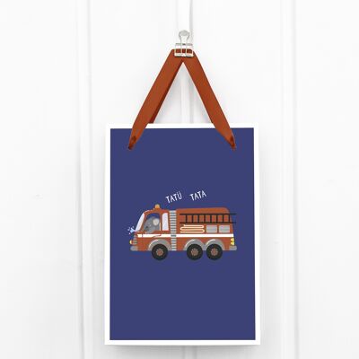 Gift bag: fire department elephant