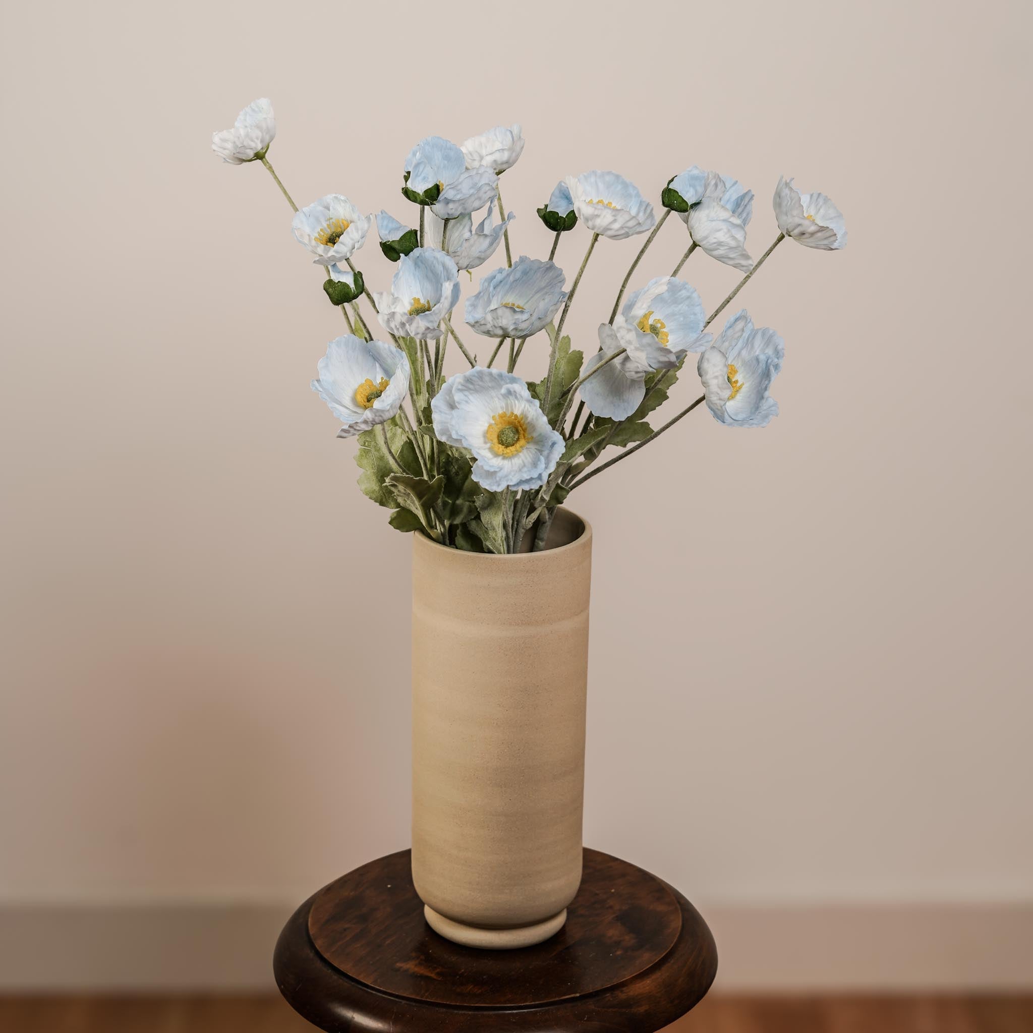 Fiore artificiale di alta gamma - Papavero blu