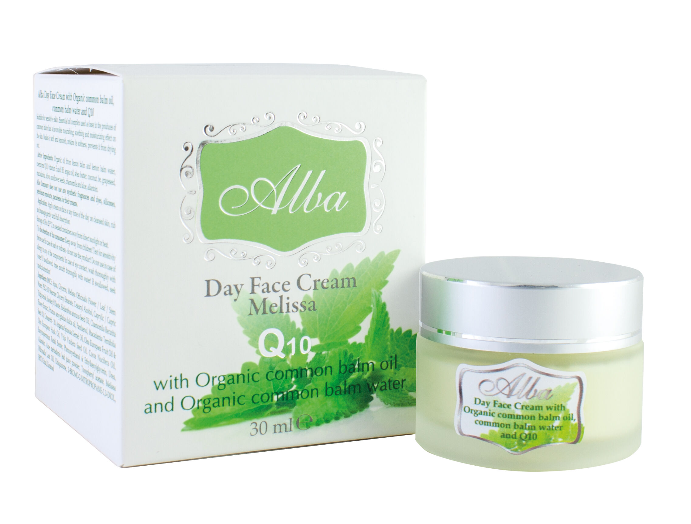 Calming Melissa Relief Day Face Cream with Q10 — 30 ml