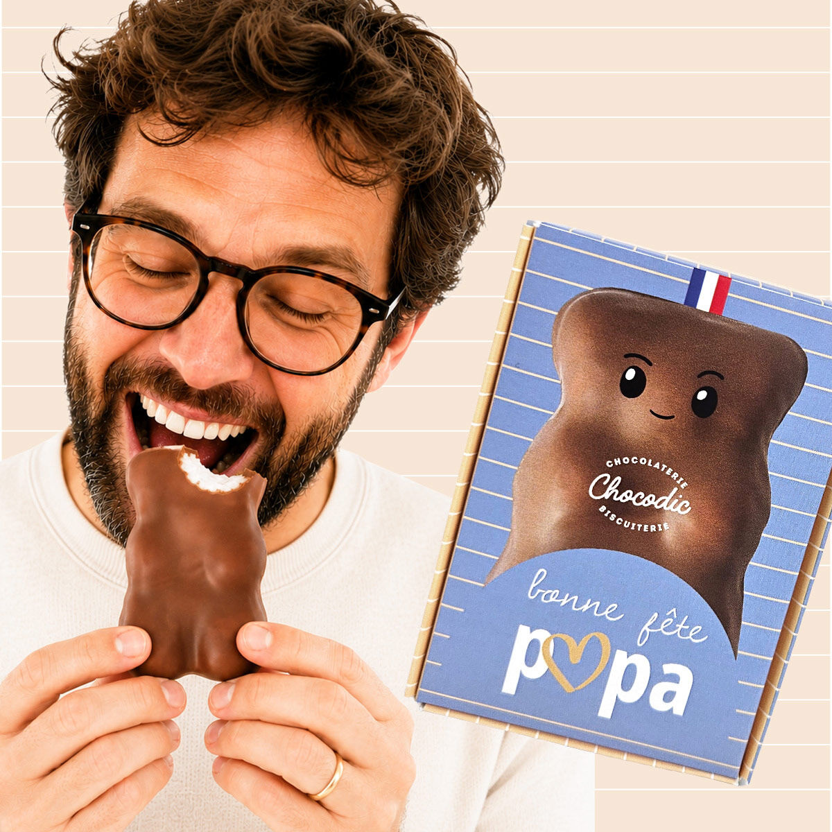 XL Marshmallow Bear - Father's Day Happy Father's Day DAD
