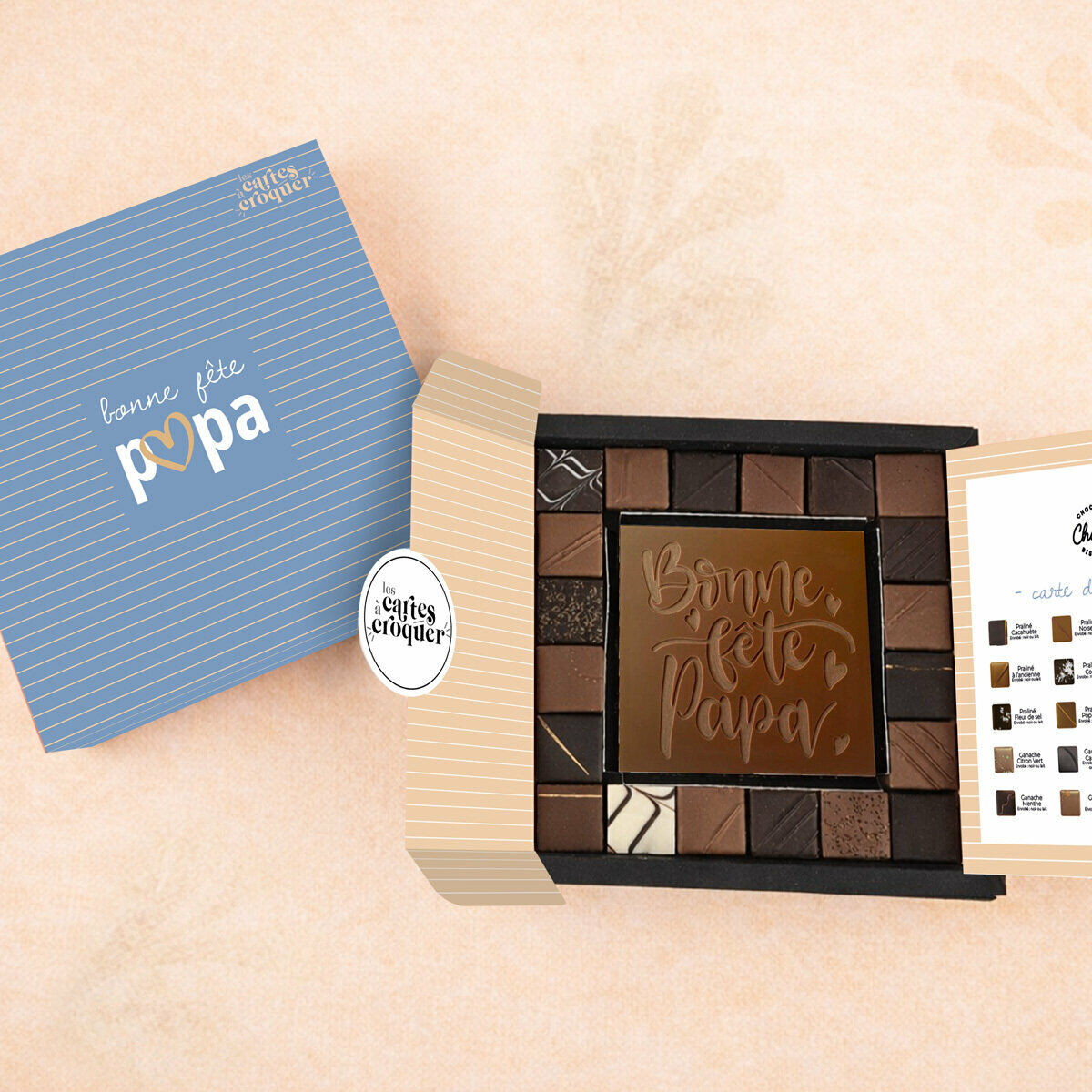 Empreinte Gourmande chocolate and tablet gift set - Father's Day Collection