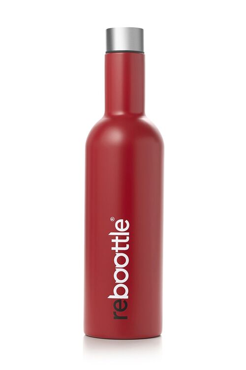 reboottle® 750ml THERMO RED - Botella para beber sostenible